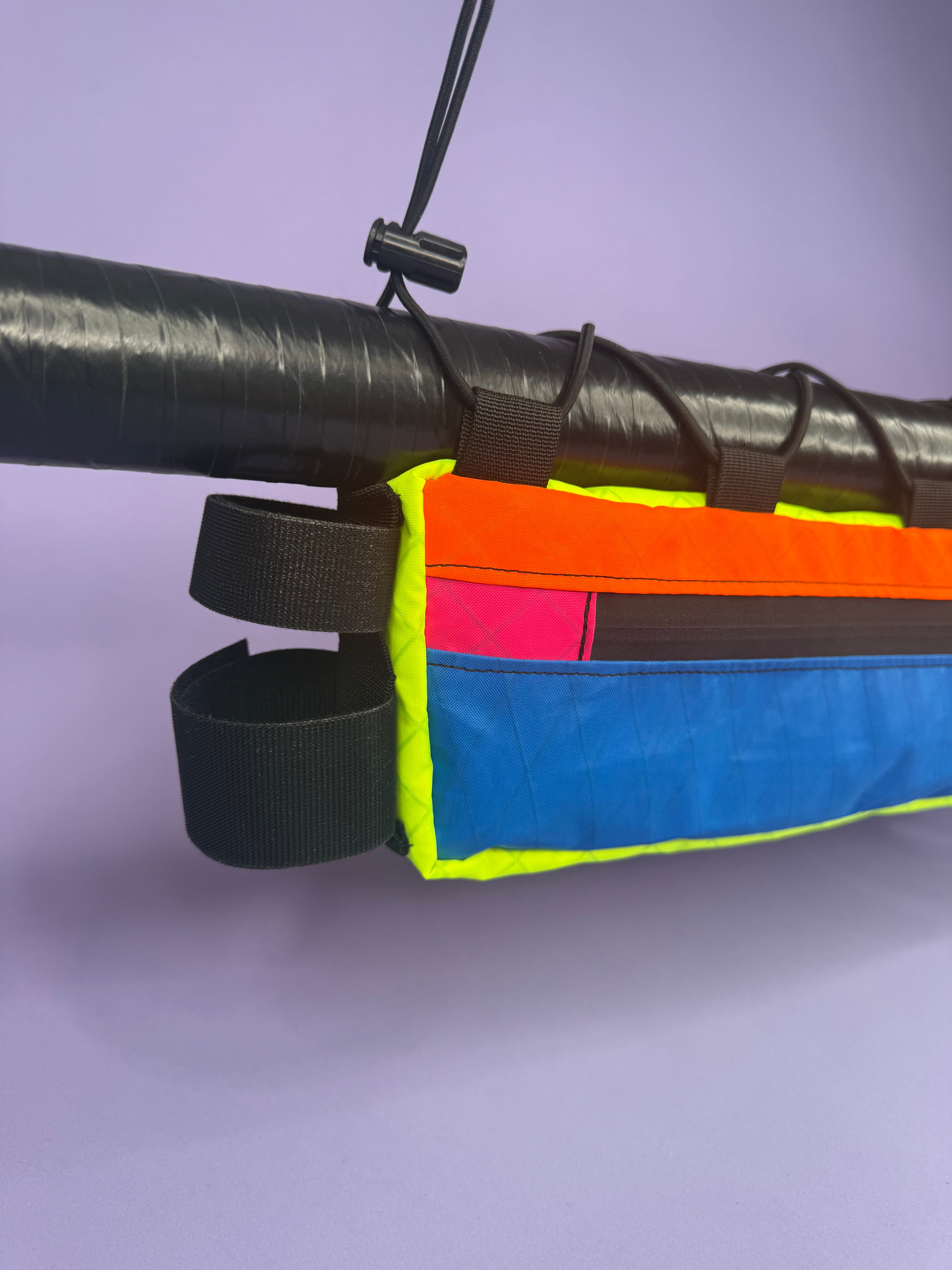 Orange/Blue Half Frame Bag