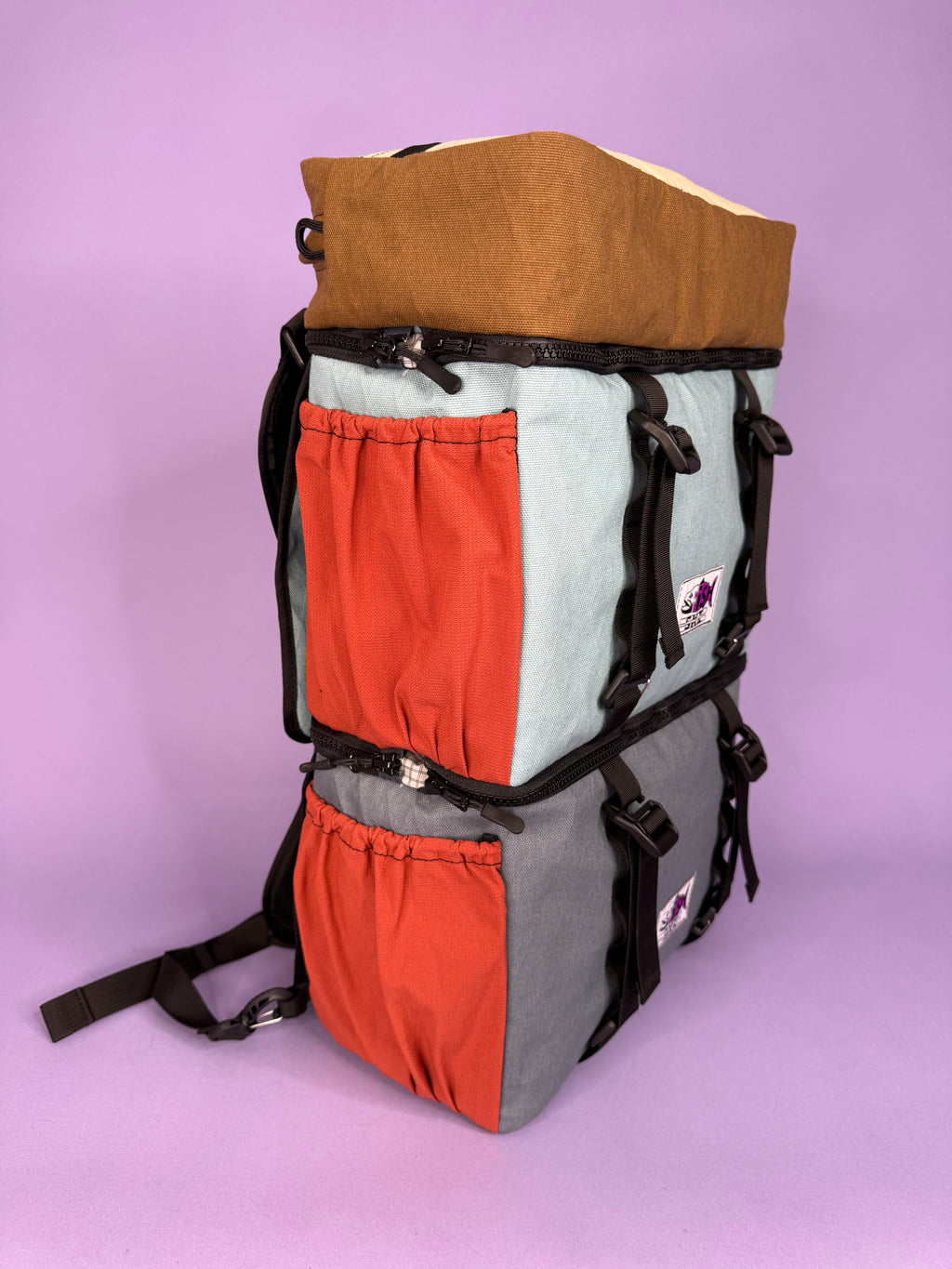 Glacier Blue/Grey Backpack Pannier