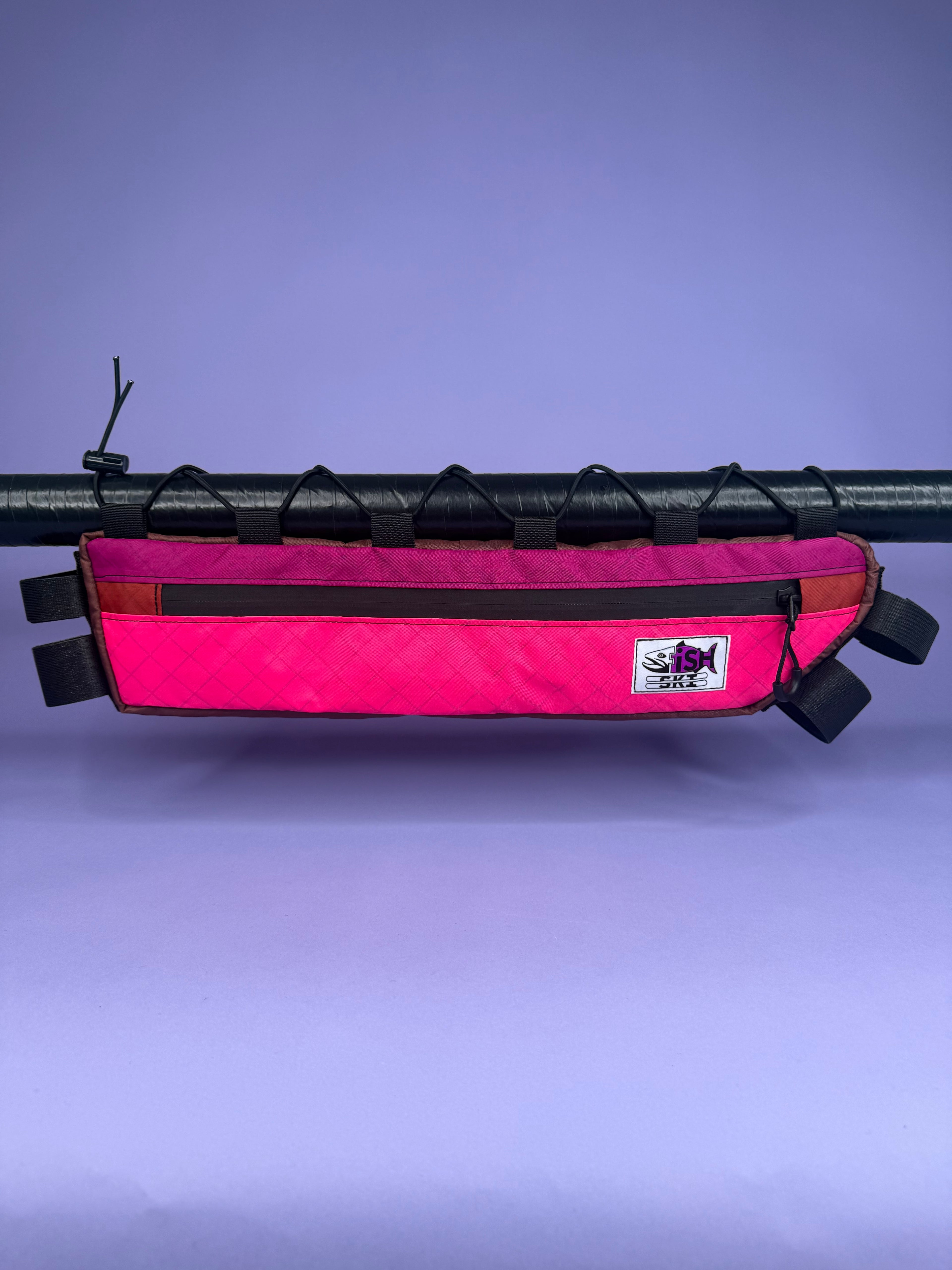 Fuchsia/Pink Half Frame Bag