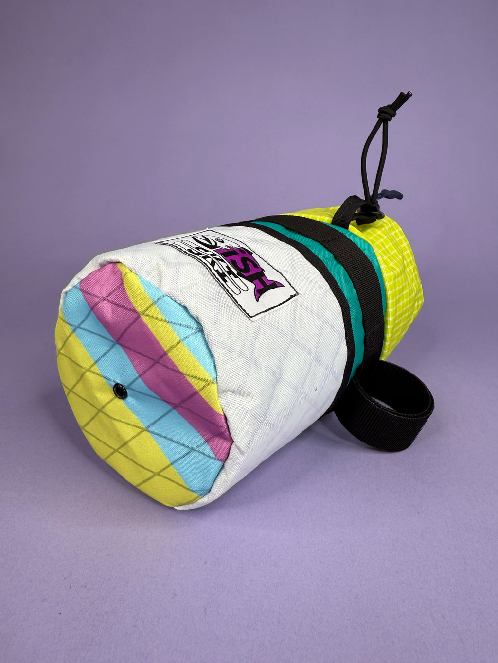 Teal/White Feedbag