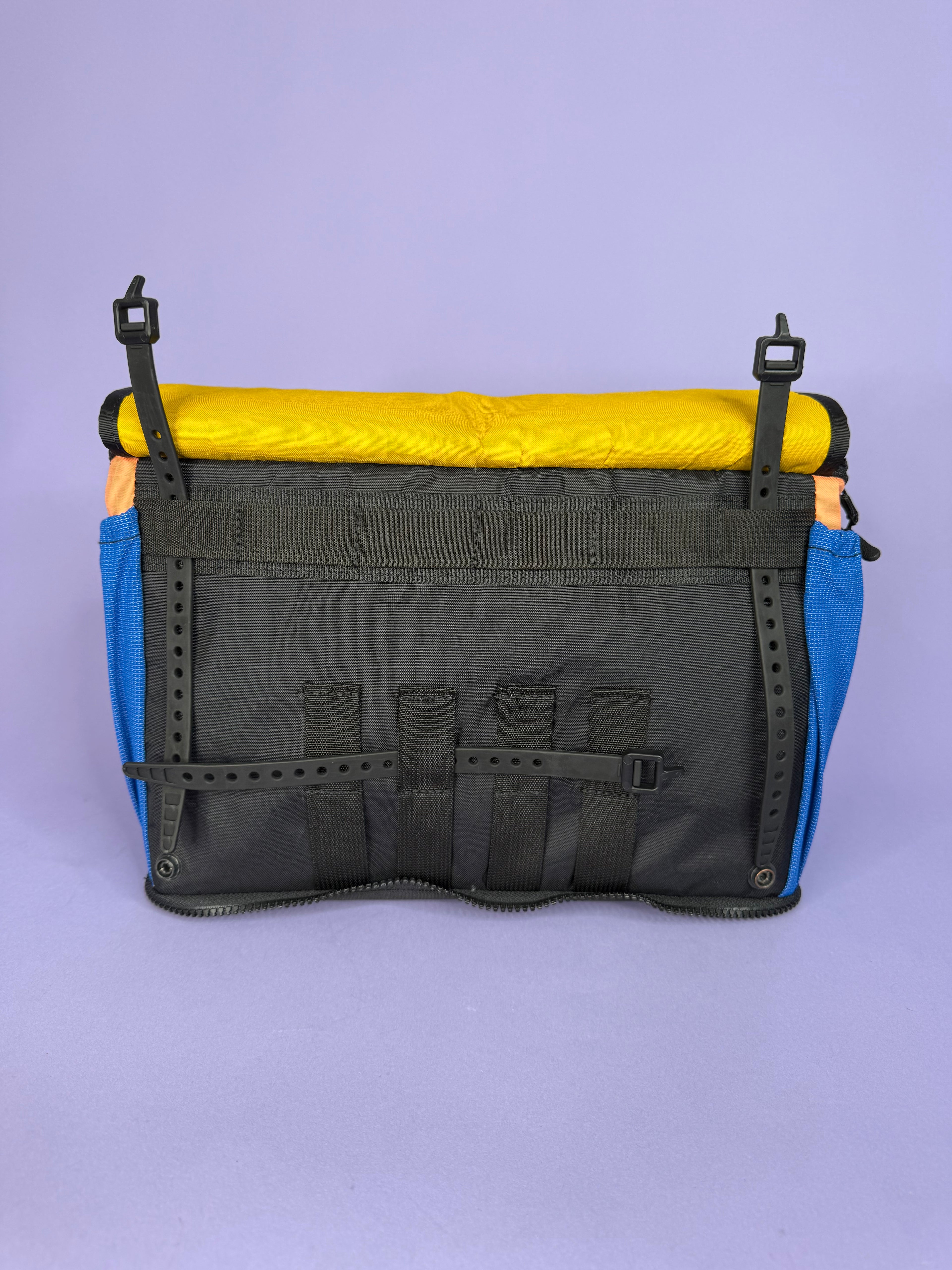 Coral/Goldenrod Backpack Pannier