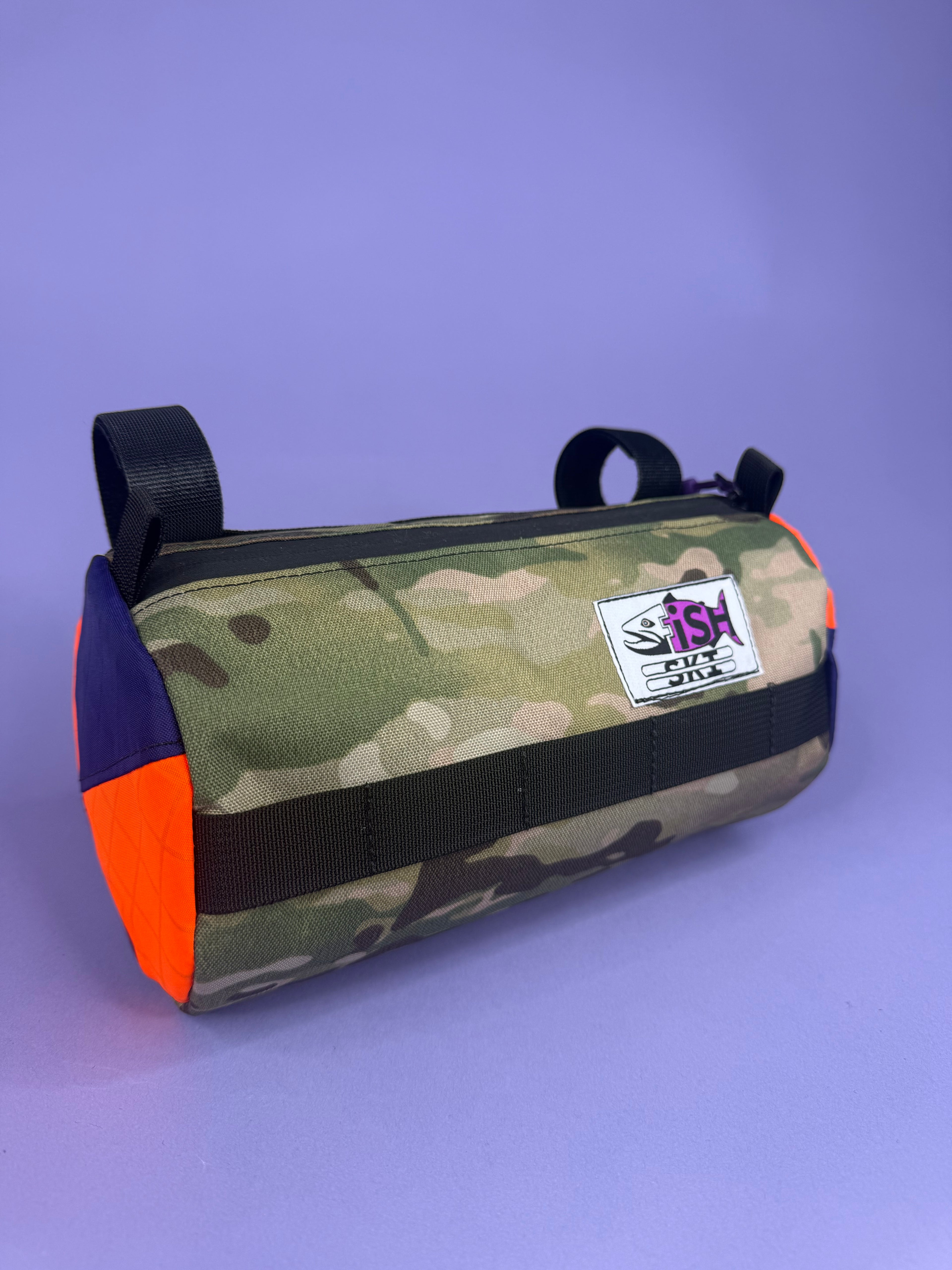 Camo Patchwork 10" Handlebar Burrito