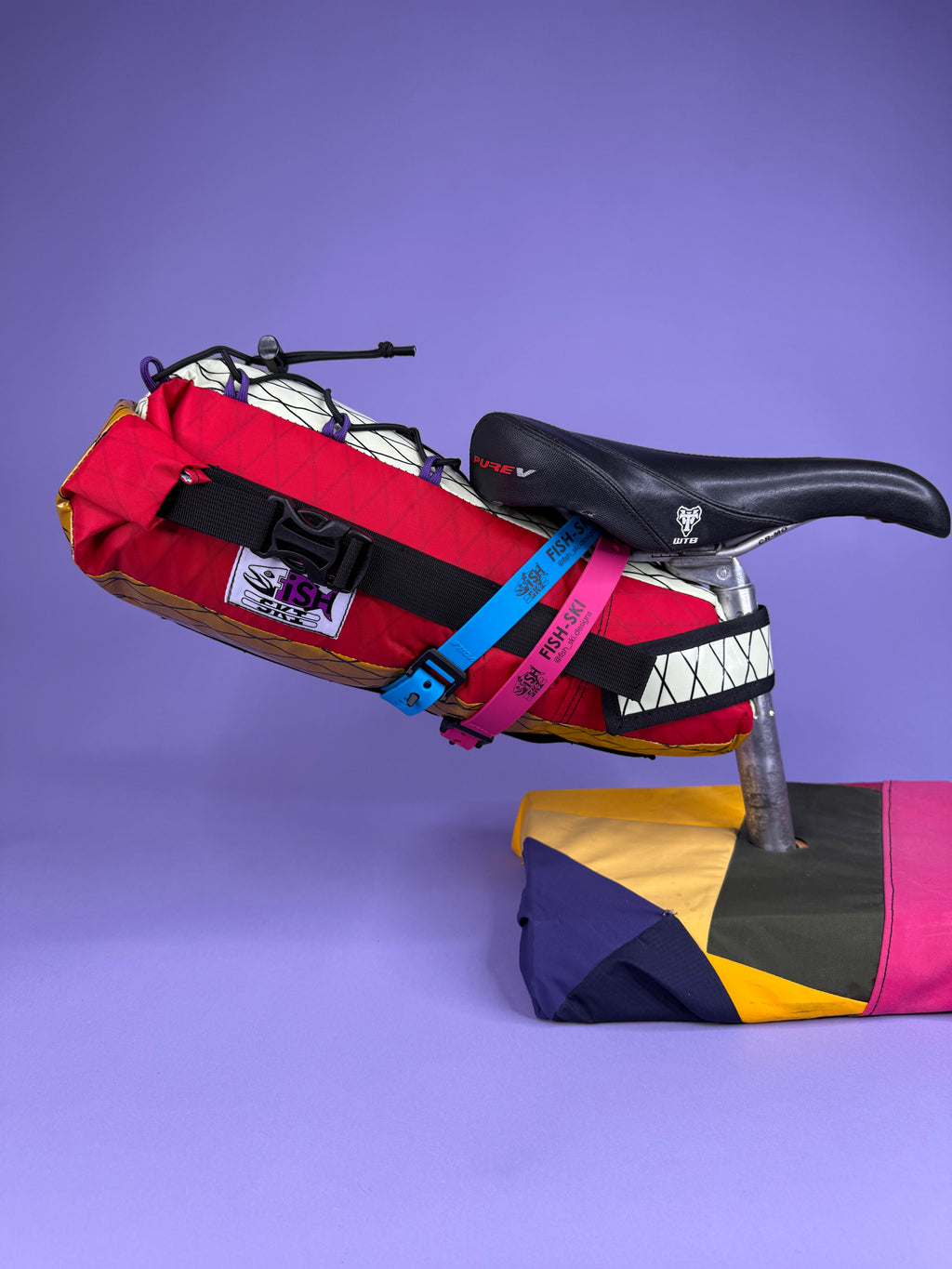 Seafoam/Red Saddlebag