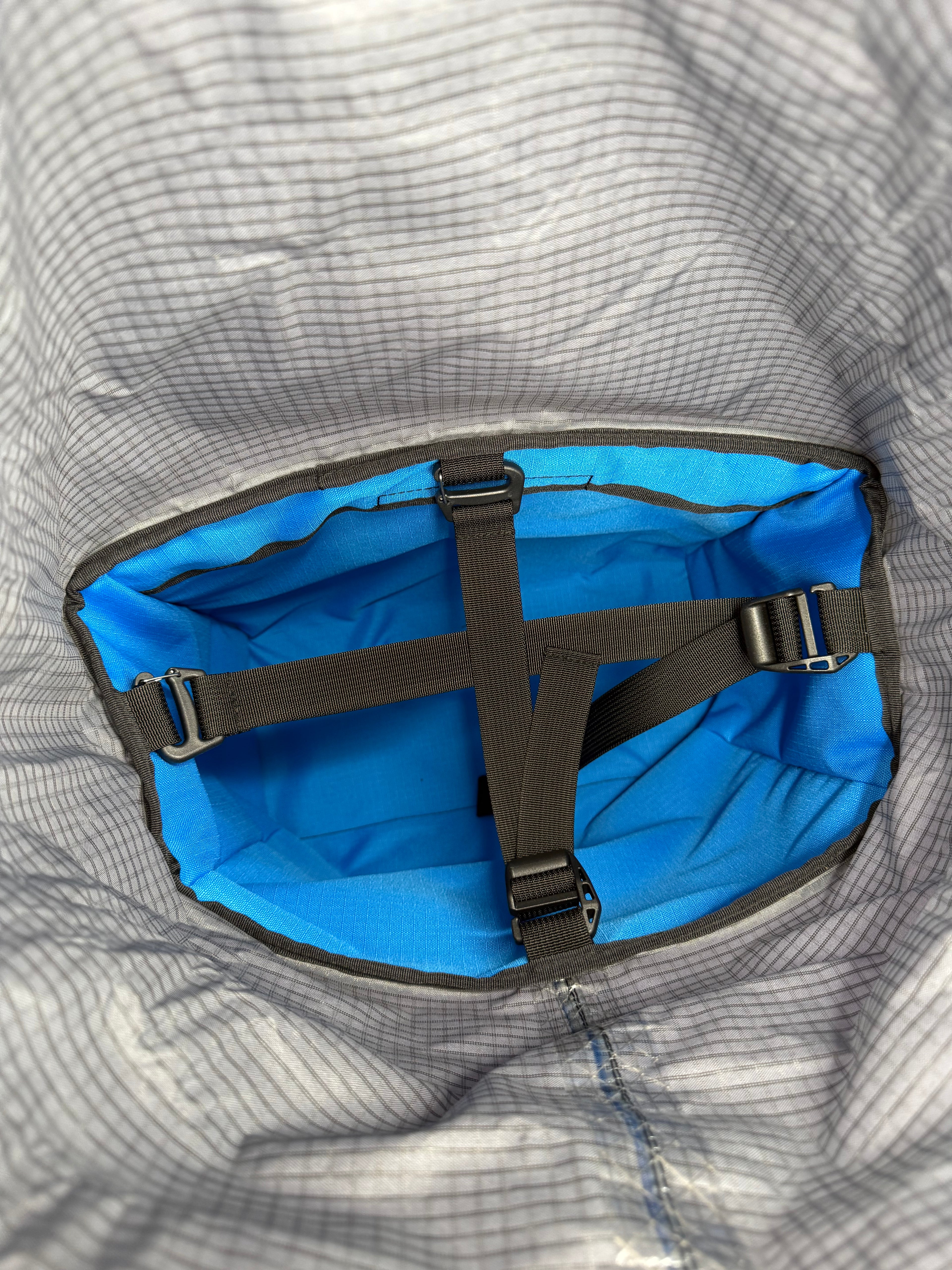 Blue/Green Backpack Pannier