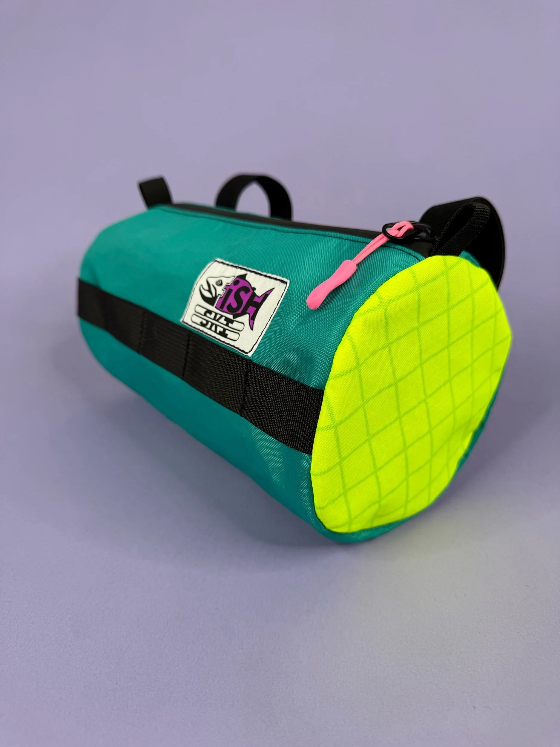 Teal/High-vis 10" Handlebar Burrito
