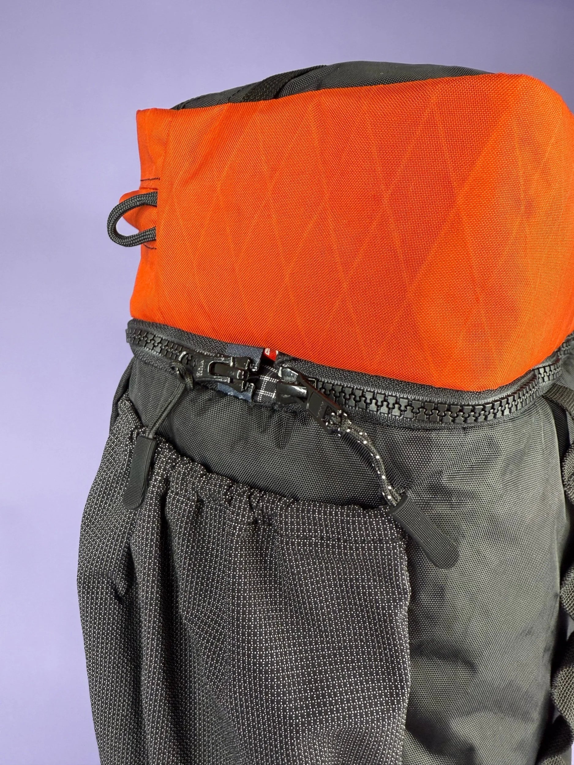 Black/Red Backpack Pannier