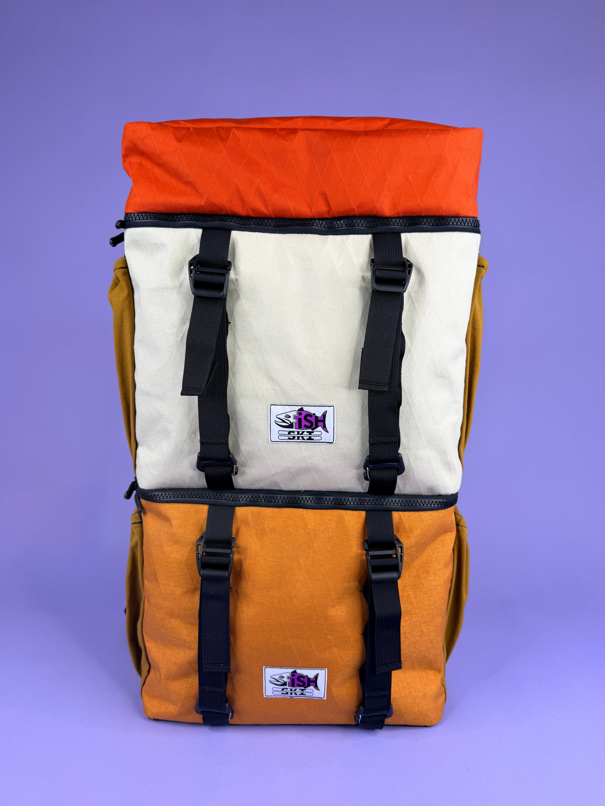 Marigold/Tan Backpack Pannier