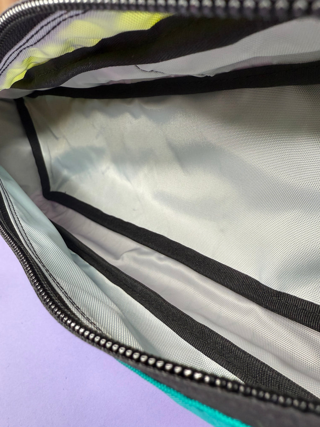 High-Vis/Teal Half Frame Bag