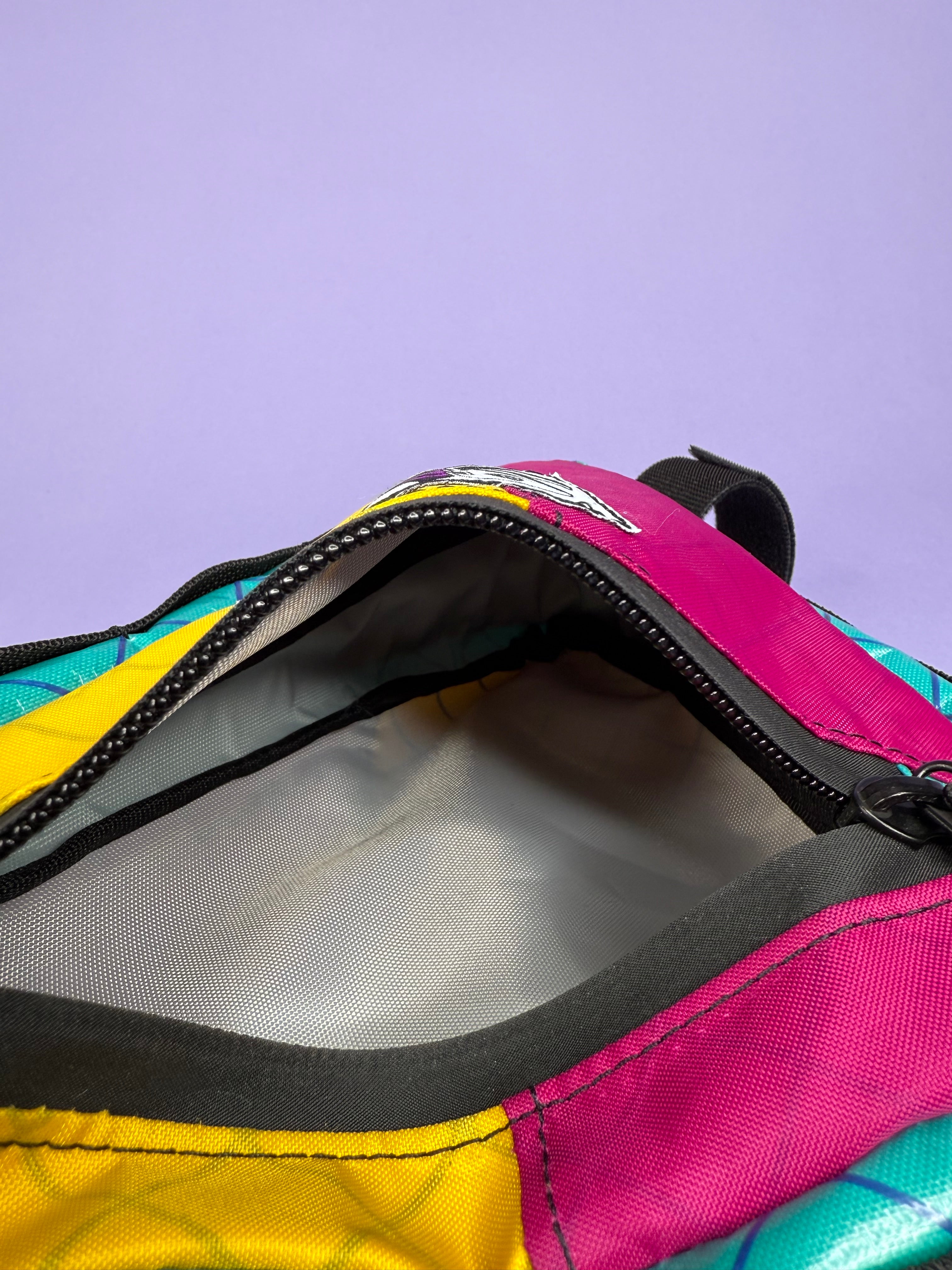 Fuchsia/Yellow Corner Frame Bag