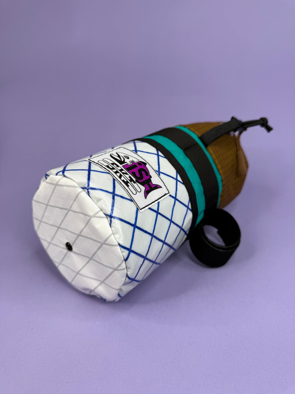 Teal/White X Feedbag