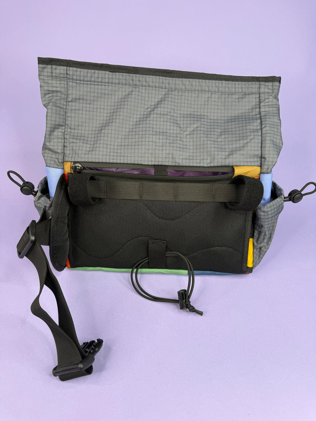 Pastel Patchwork Fanny pack/ Handlebar bag