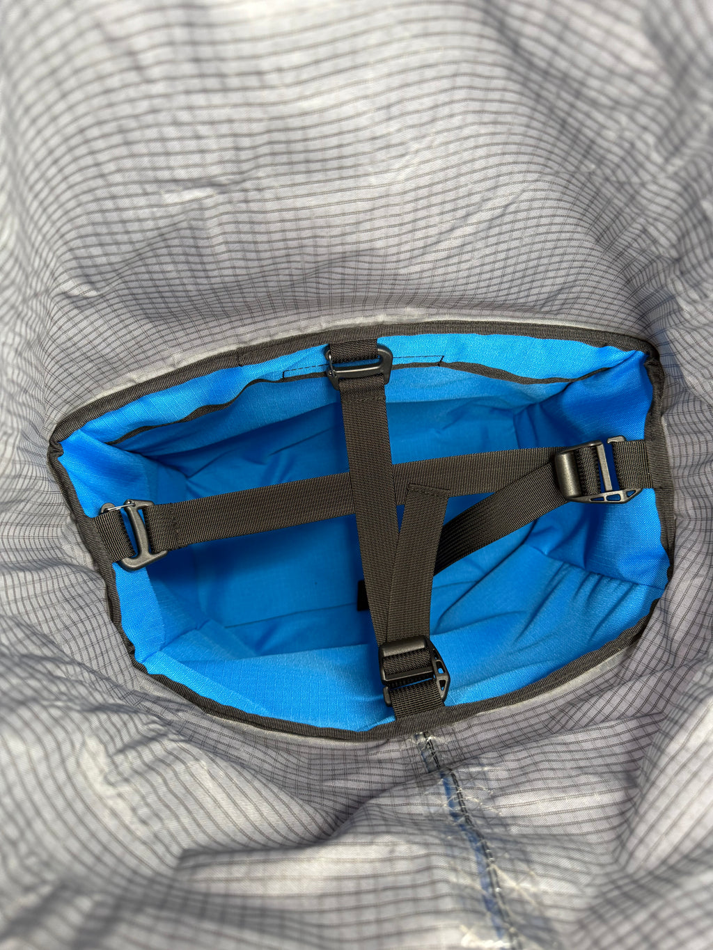 Purple/Teal Backpack Pannier