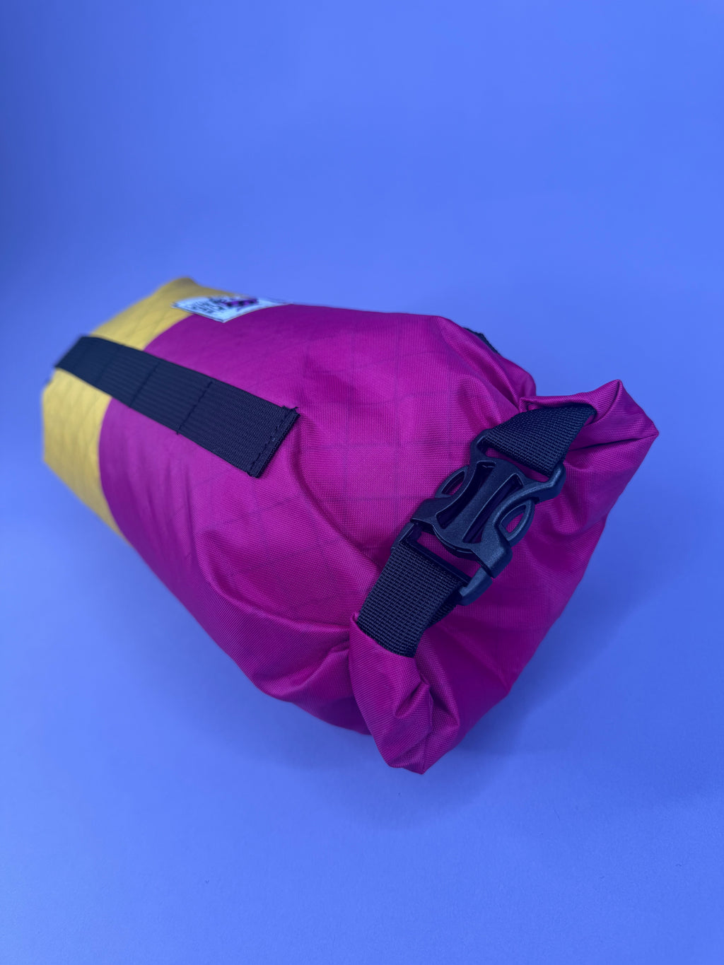Yellow/Fuchsia Double Roll Bag
