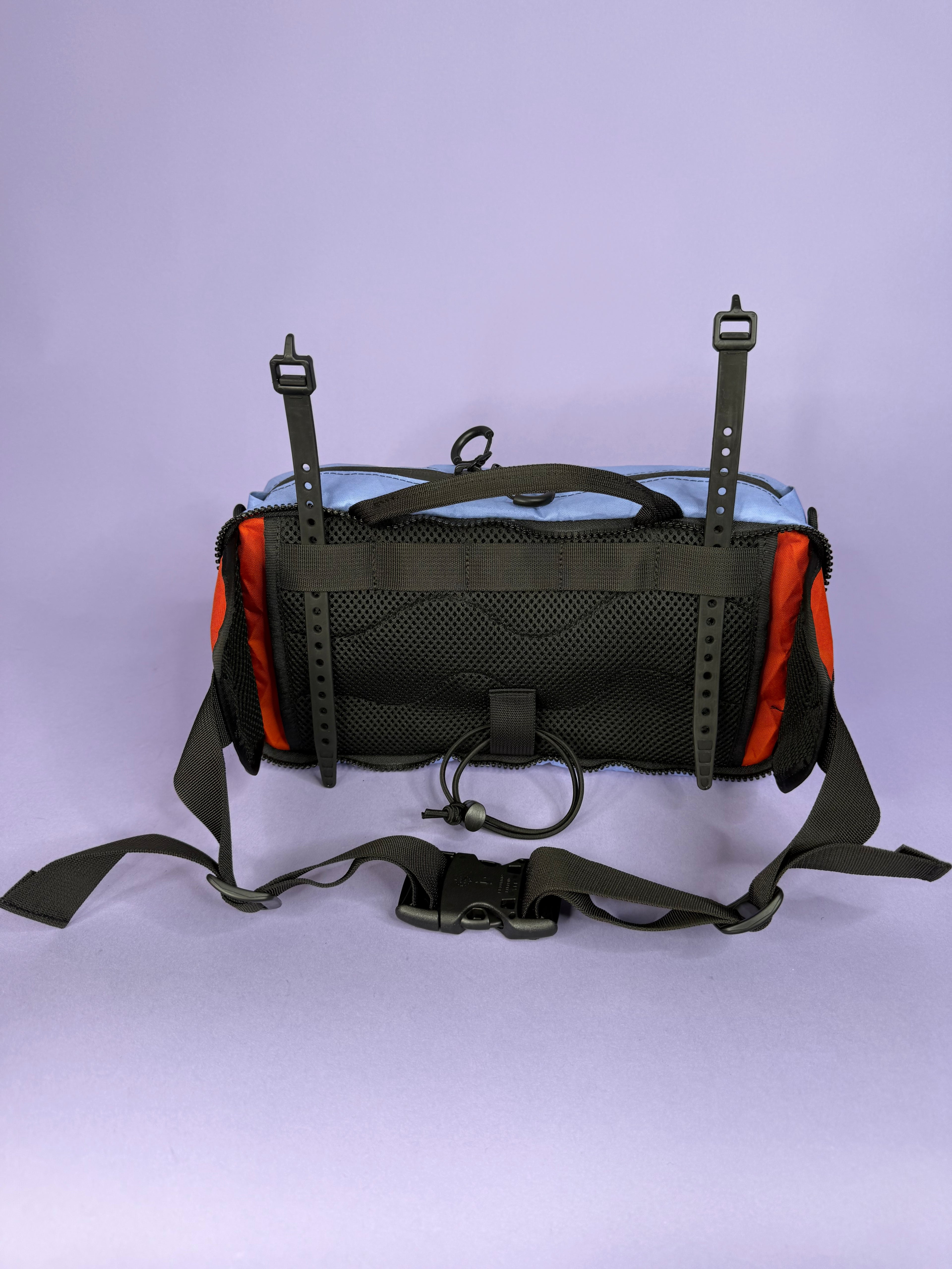 Coral/Goldenrod Backpack Pannier