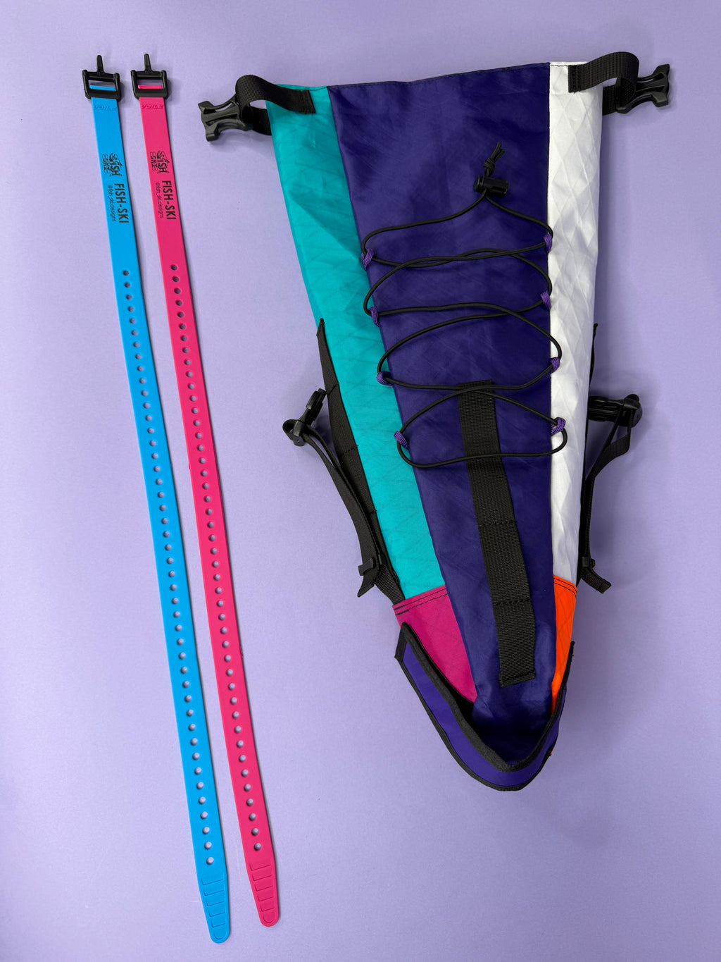 Purple/Teal Saddlebag