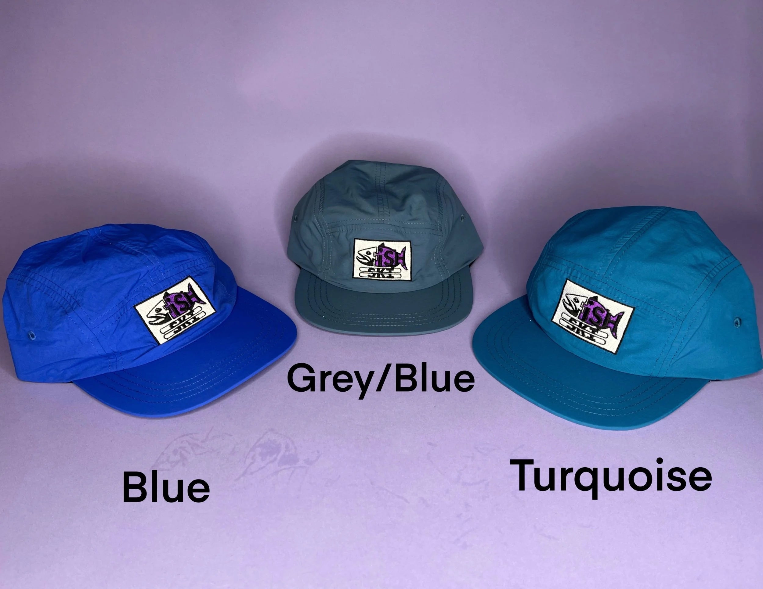 Fish-Ski 5 Panel Hat