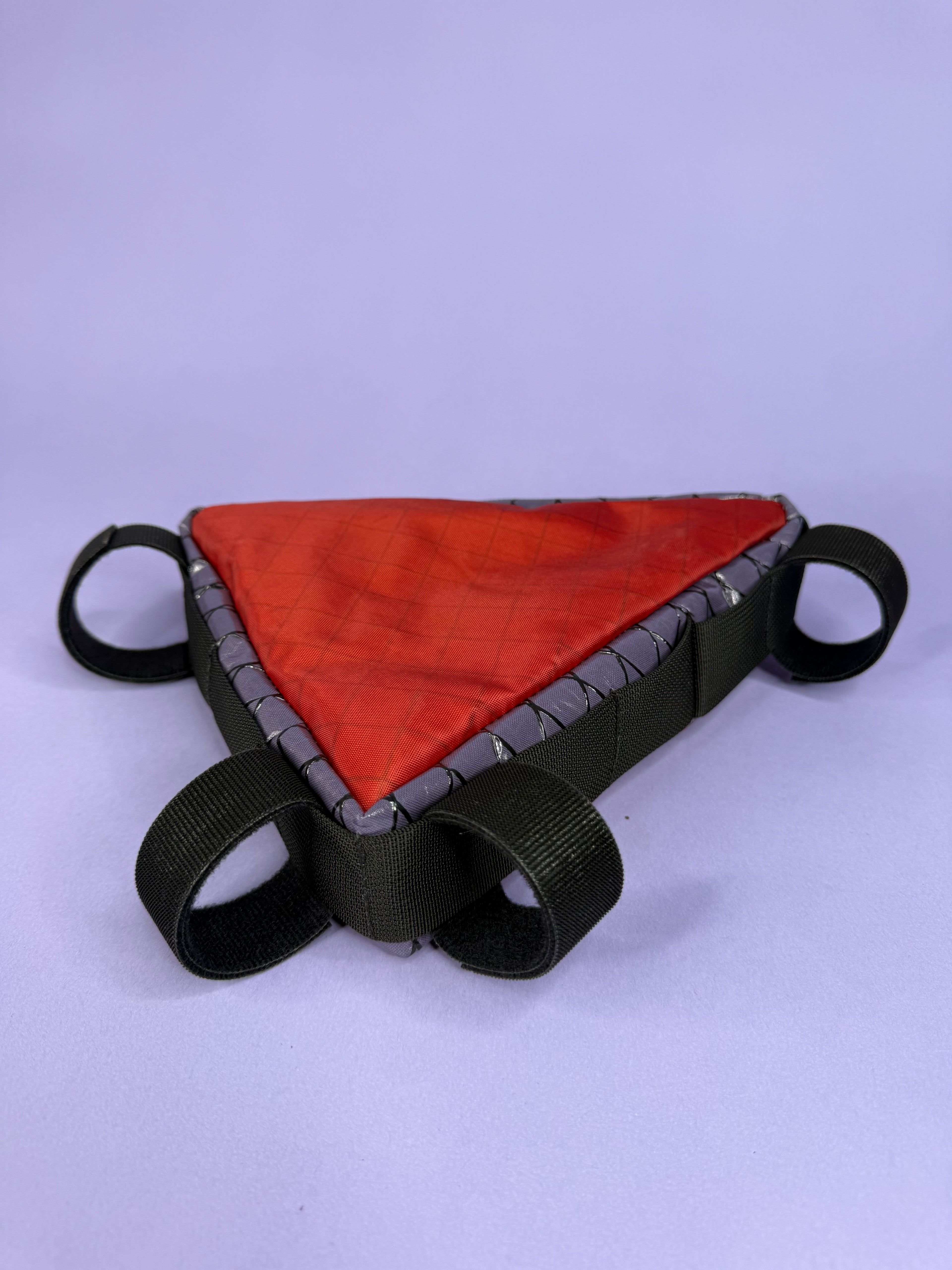 Brick/Purple X Corner Frame Bag