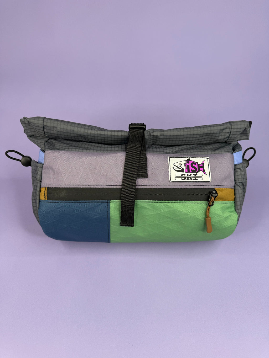 Pastel Patchwork Fanny pack/ Handlebar bag