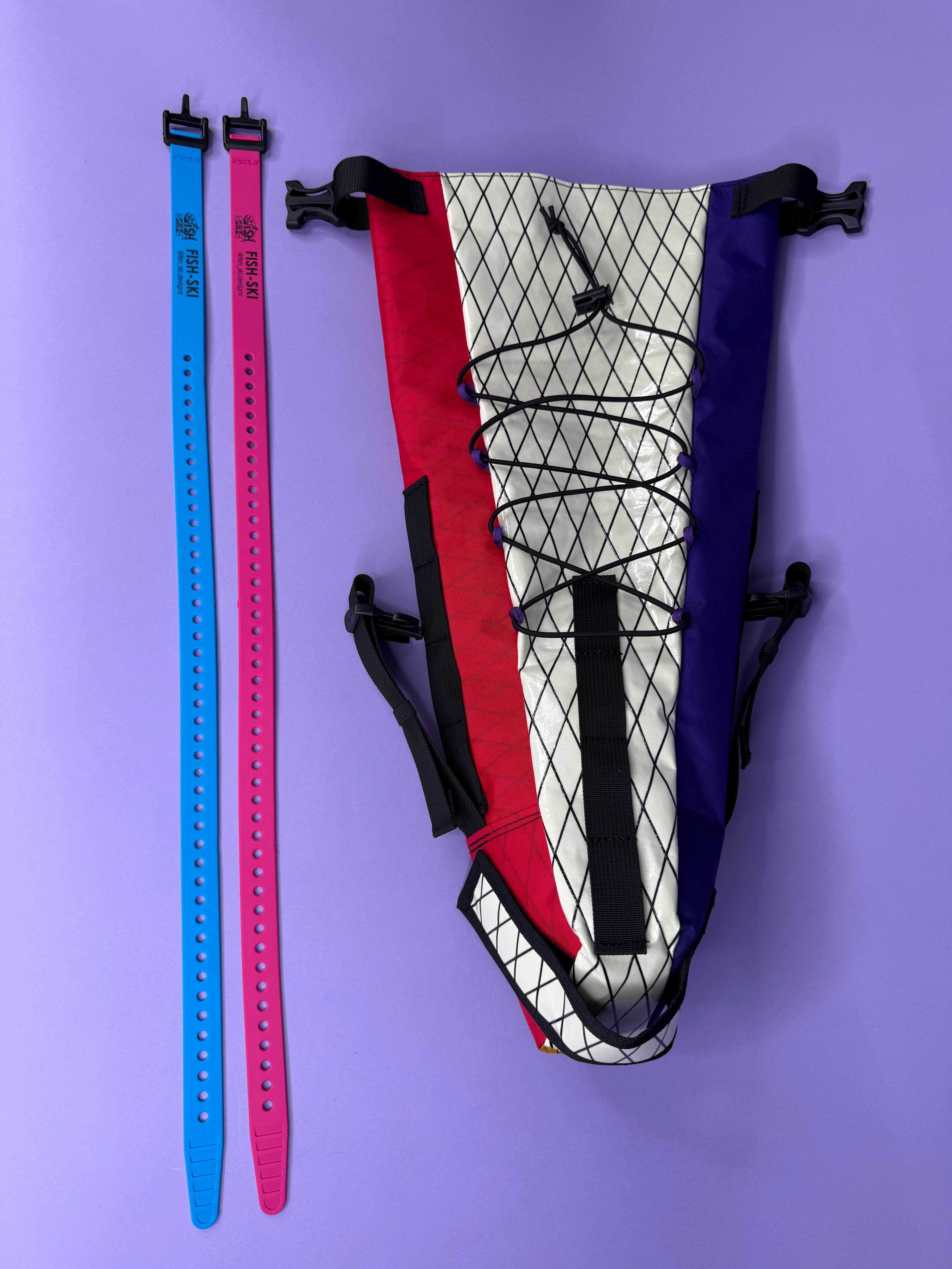 Seafoam/Red Saddlebag