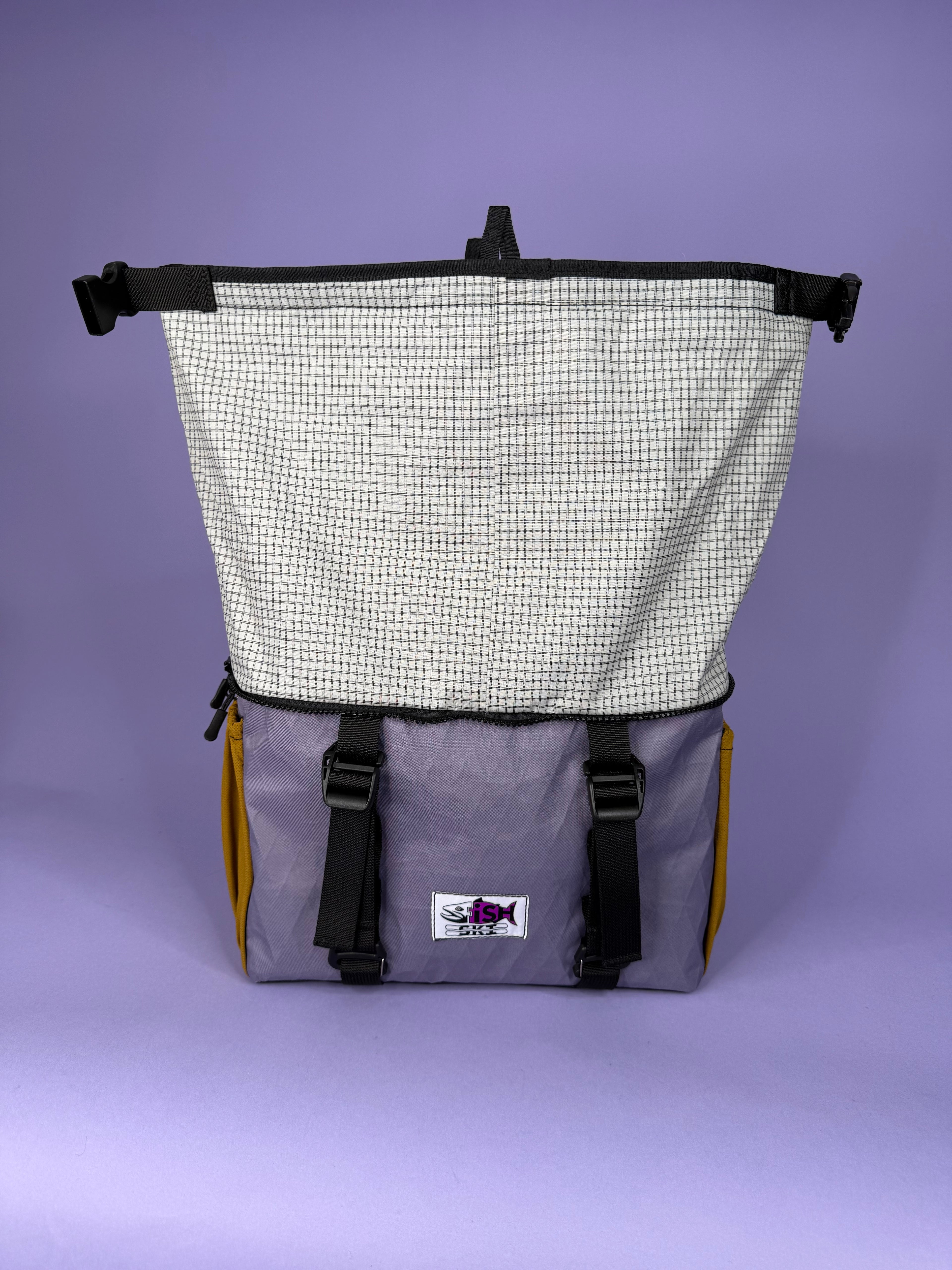 Green/Purple Backpack Pannier