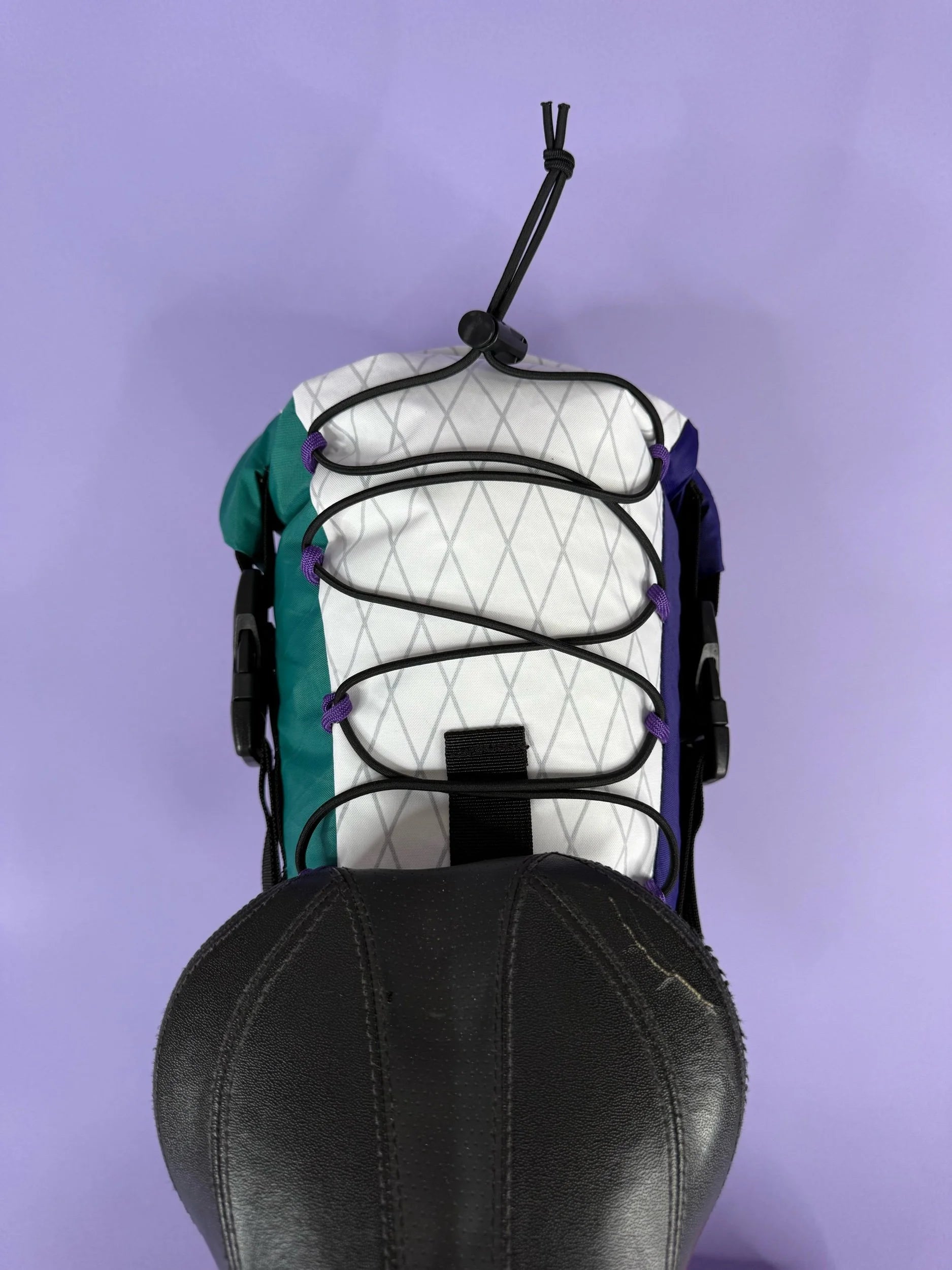 Green/White Saddlebag