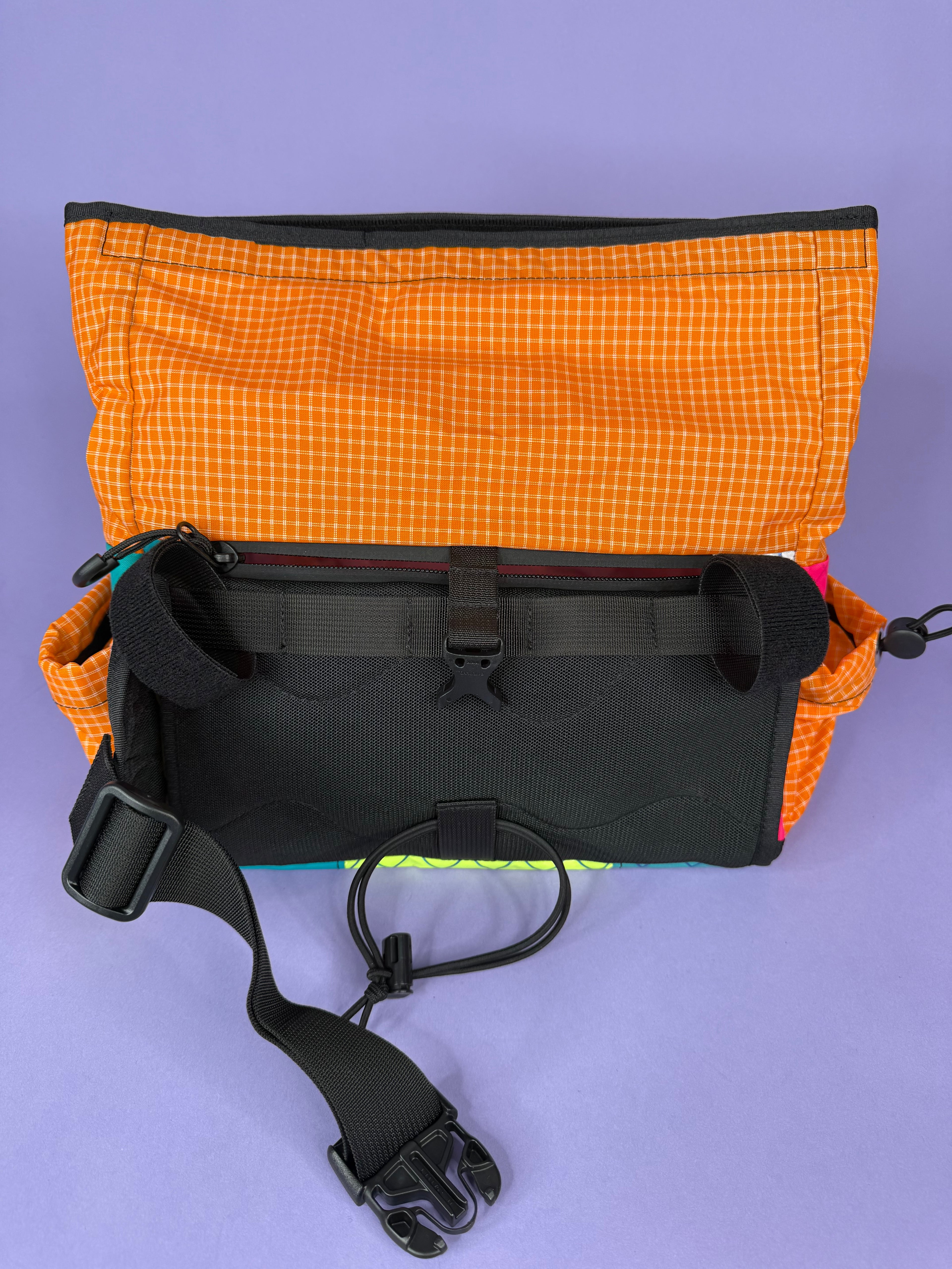 PATCHWORK FANNY PACK / HANDLEBAR BAGS (all colors)