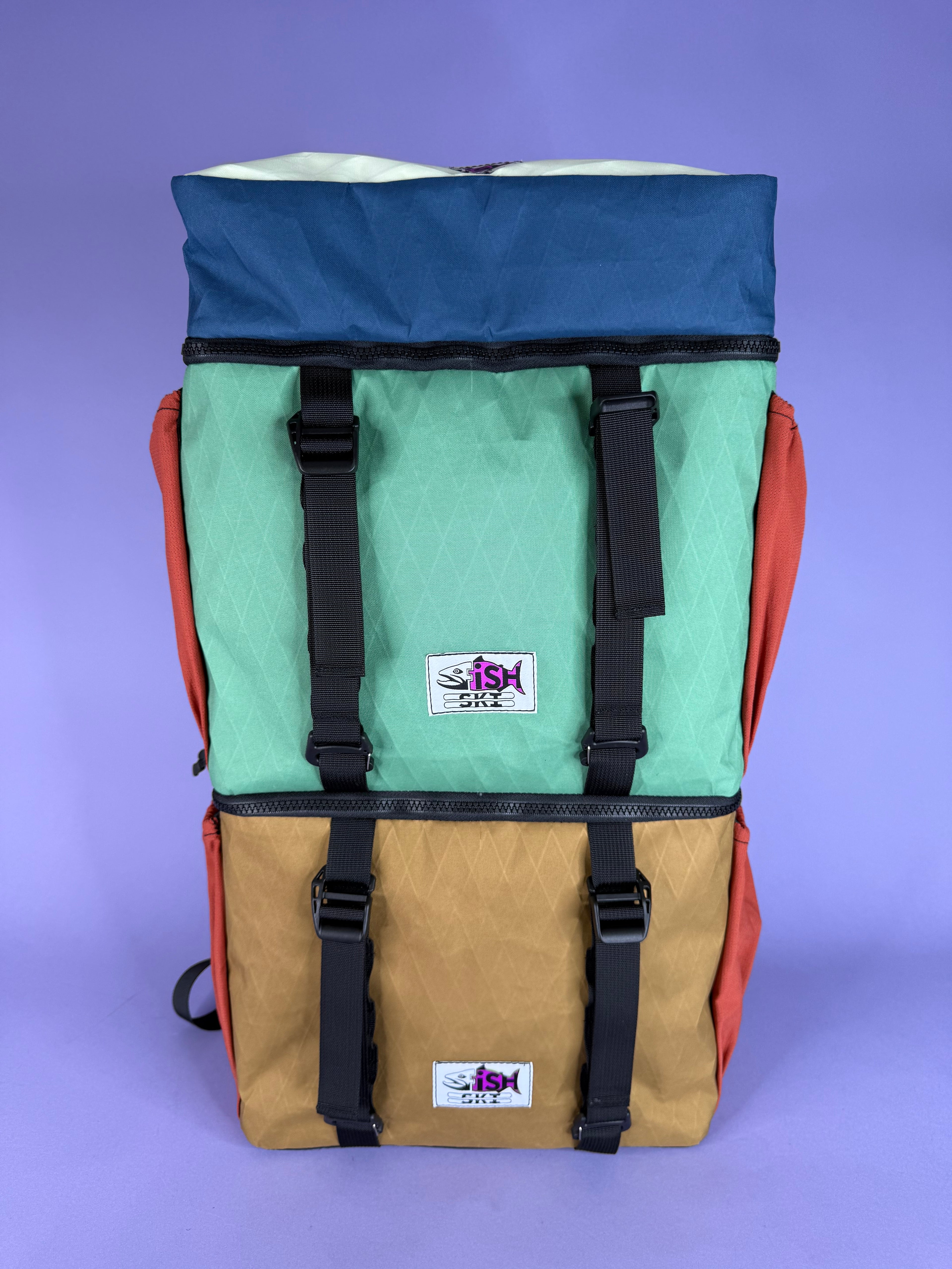Evergreen/Coyote Backpack Pannier