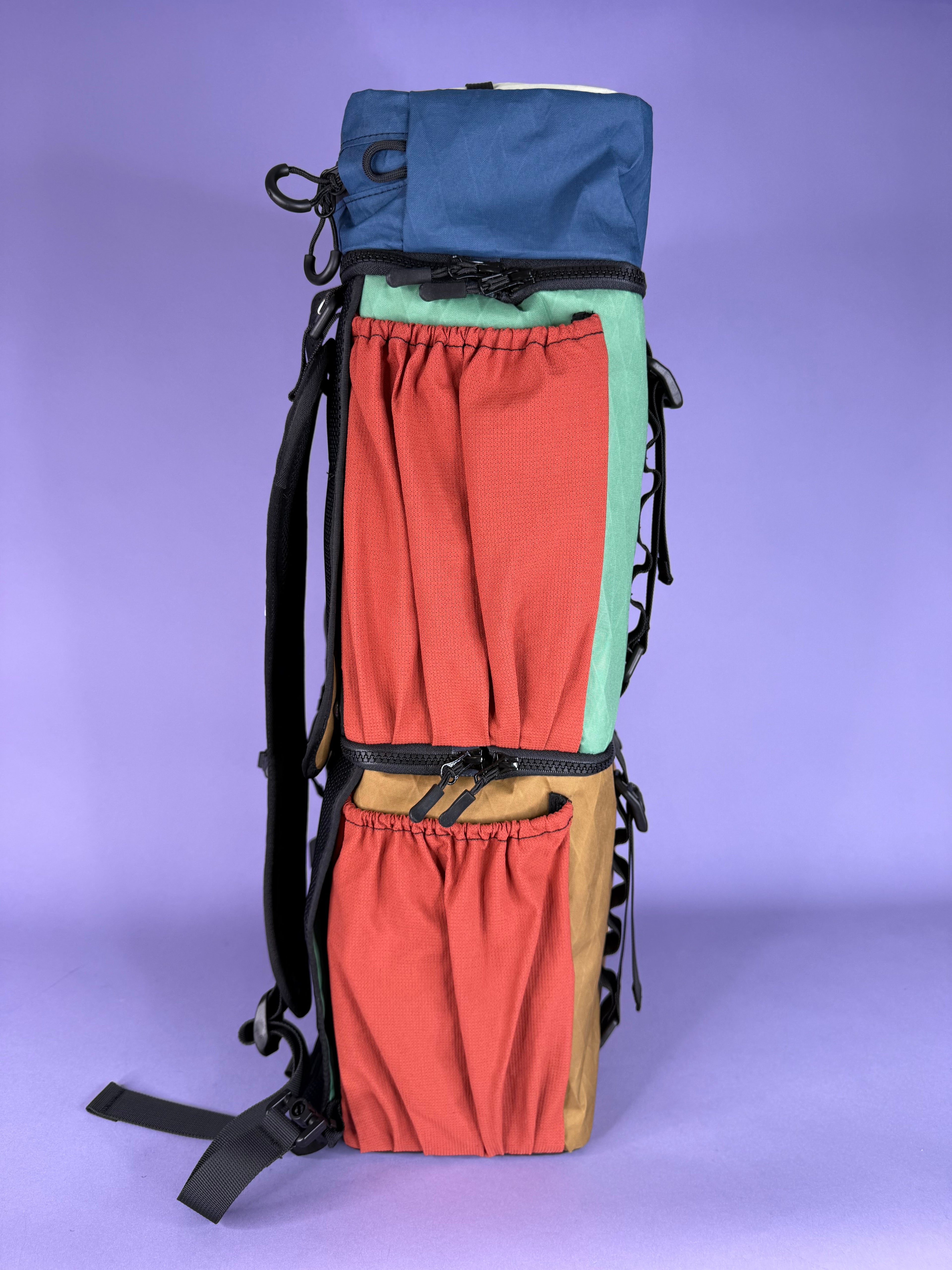 Evergreen/Coyote Backpack Pannier