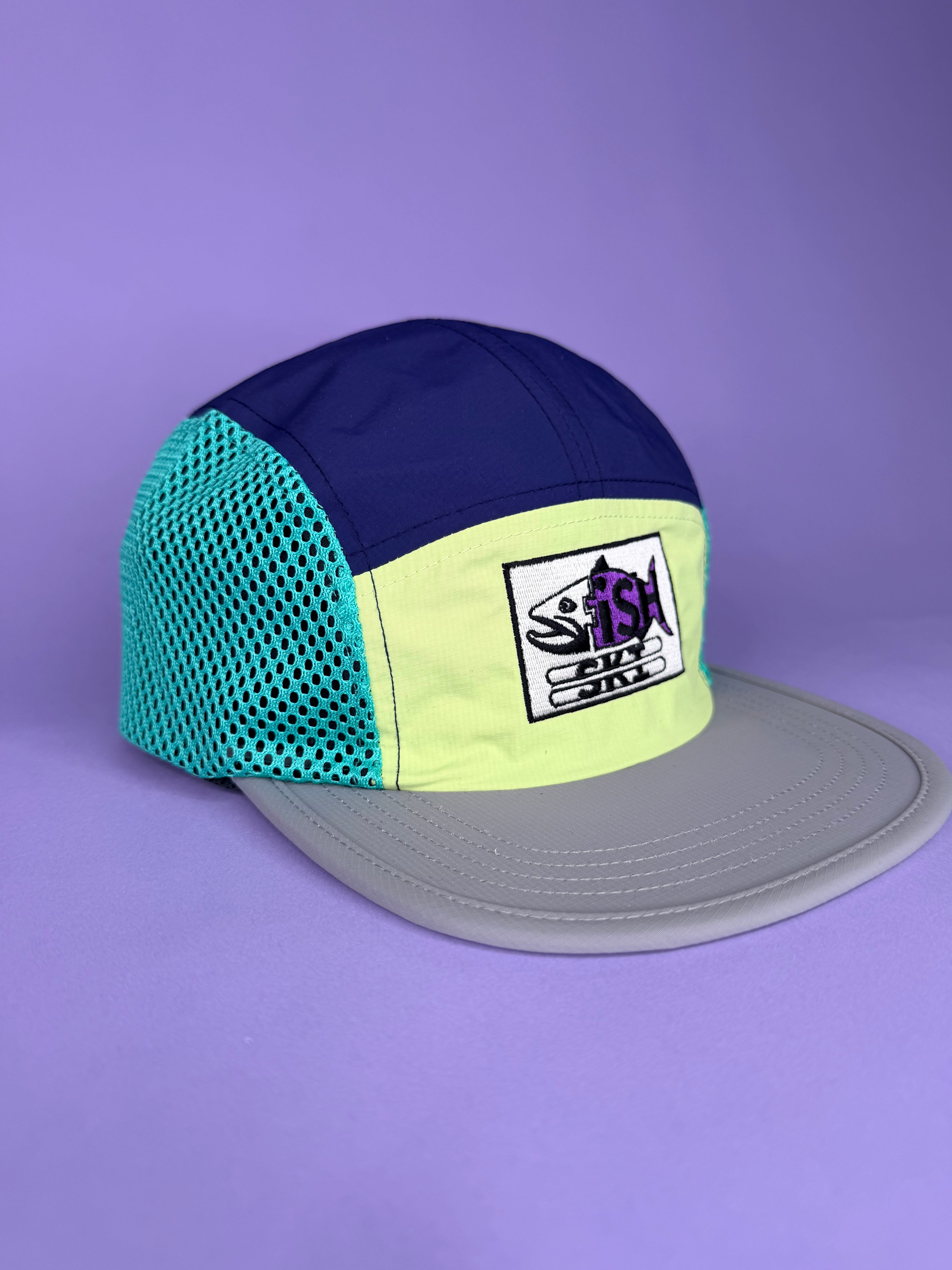 Fish-Ski 5 Panel Hat