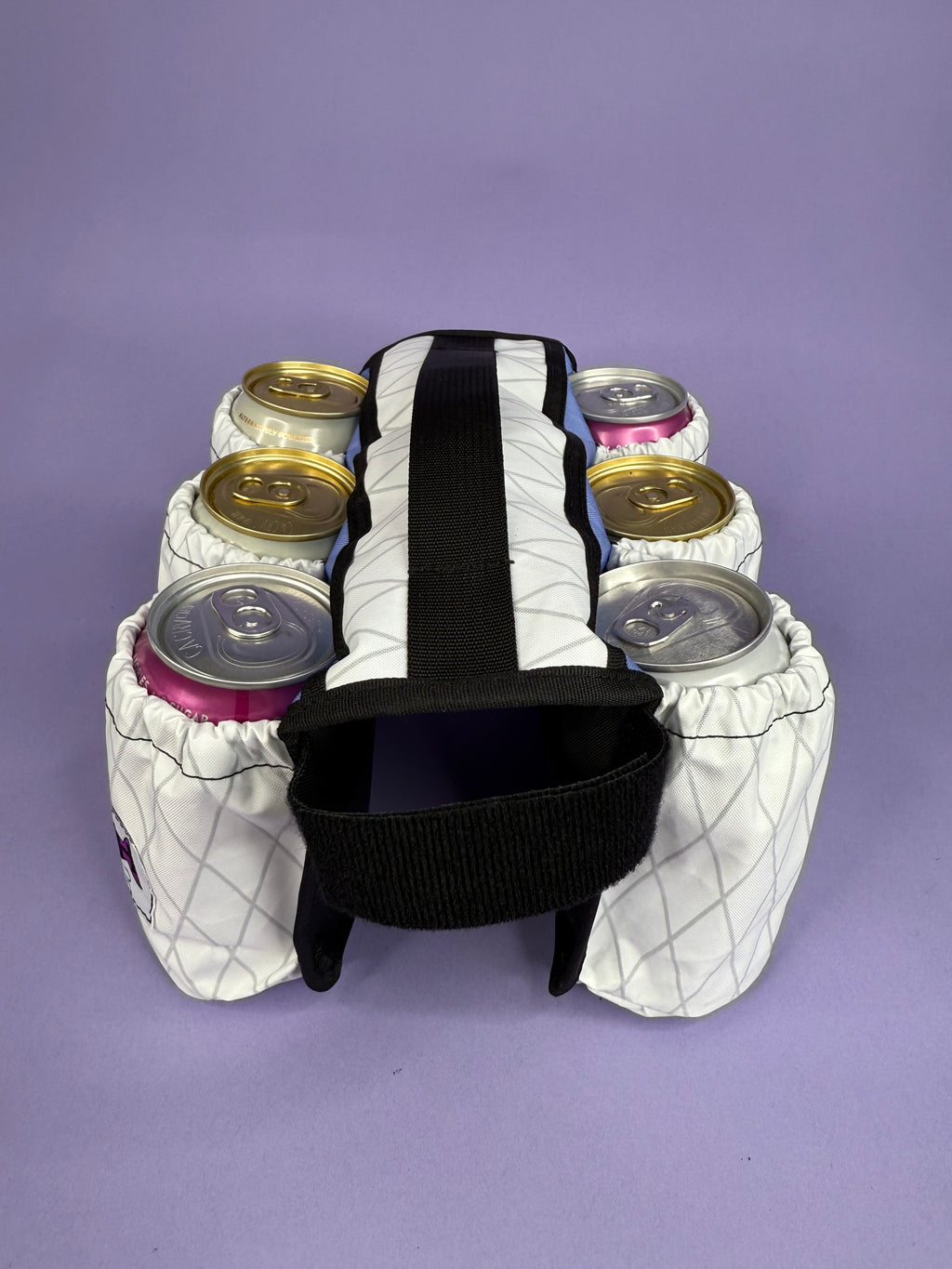 WHITE 6-Pack Beverage Carrier
