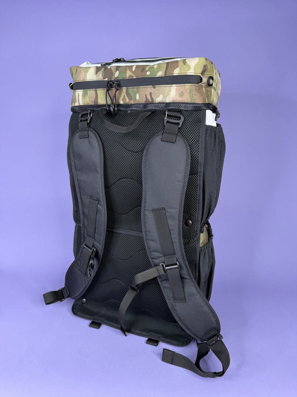 Camo & White Camo Backpack Pannier