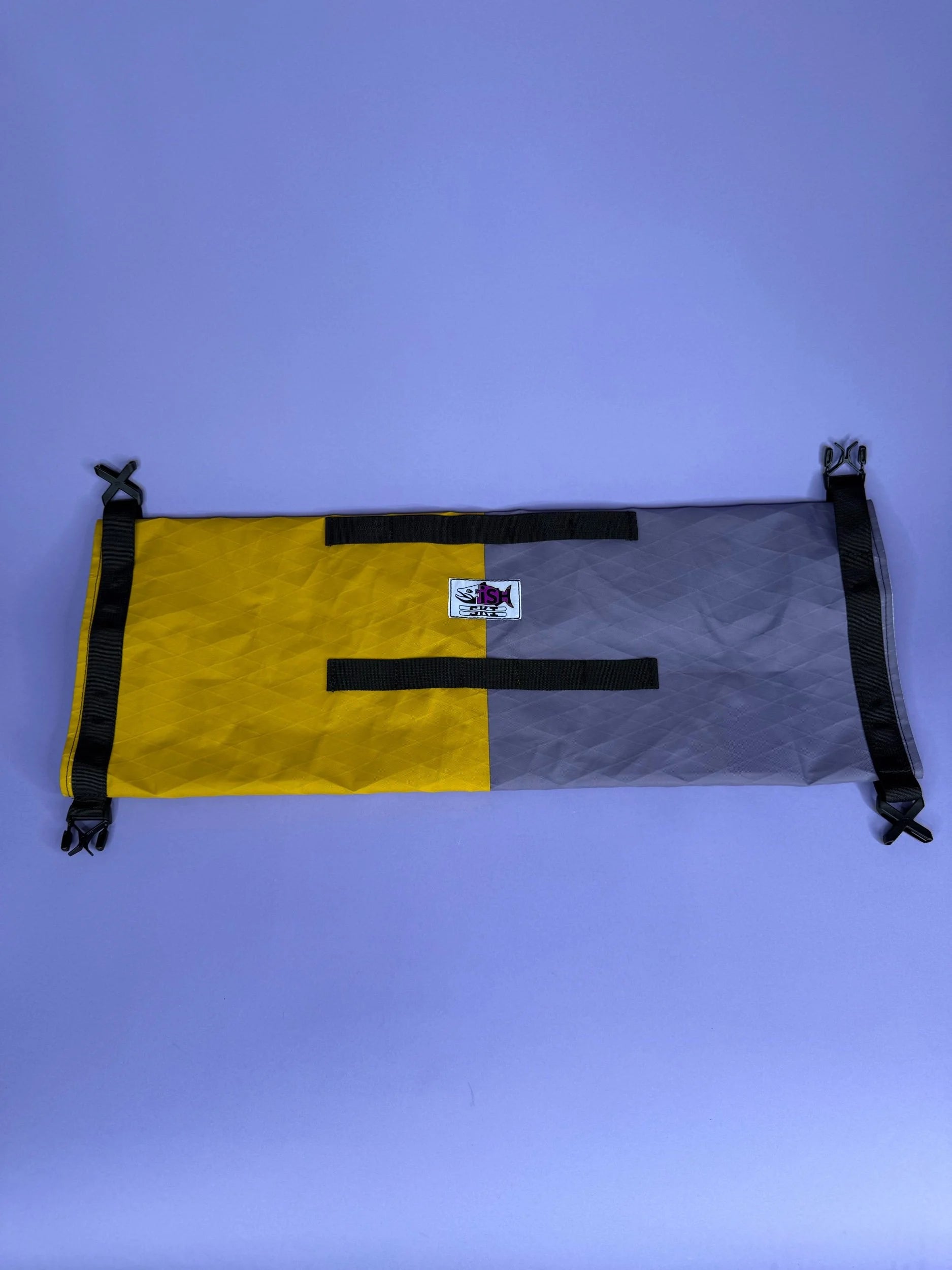 Goldenrod/Purple Double Roll Bag