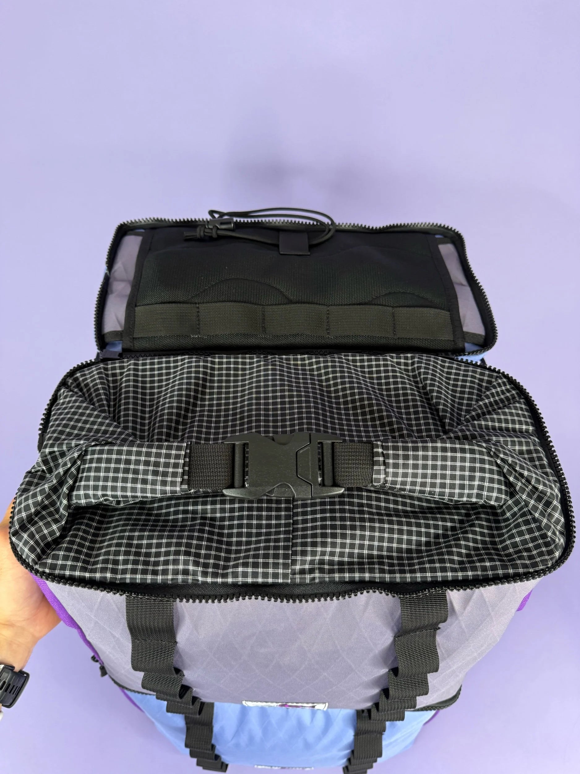 Bluebell/Purple Backpack Pannier