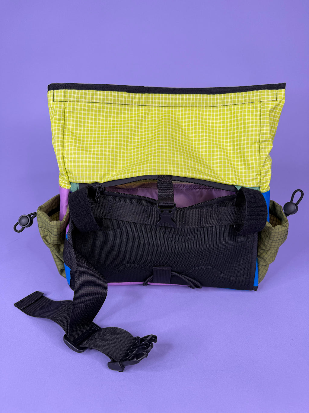 PATCHWORK FANNY PACK / HANDLEBAR BAGS (all colors)