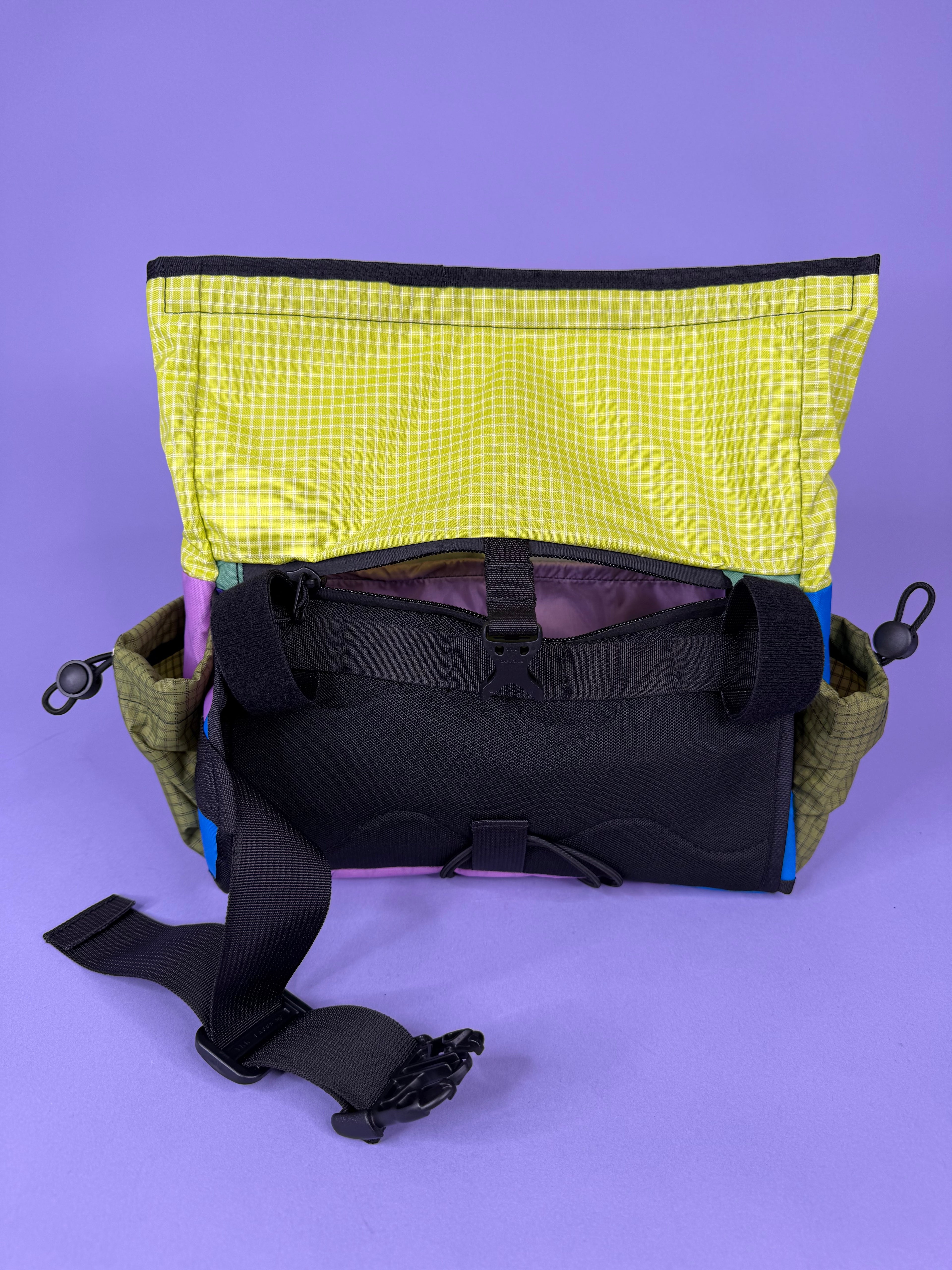 PATCHWORK FANNY PACK / HANDLEBAR BAGS (all colors)