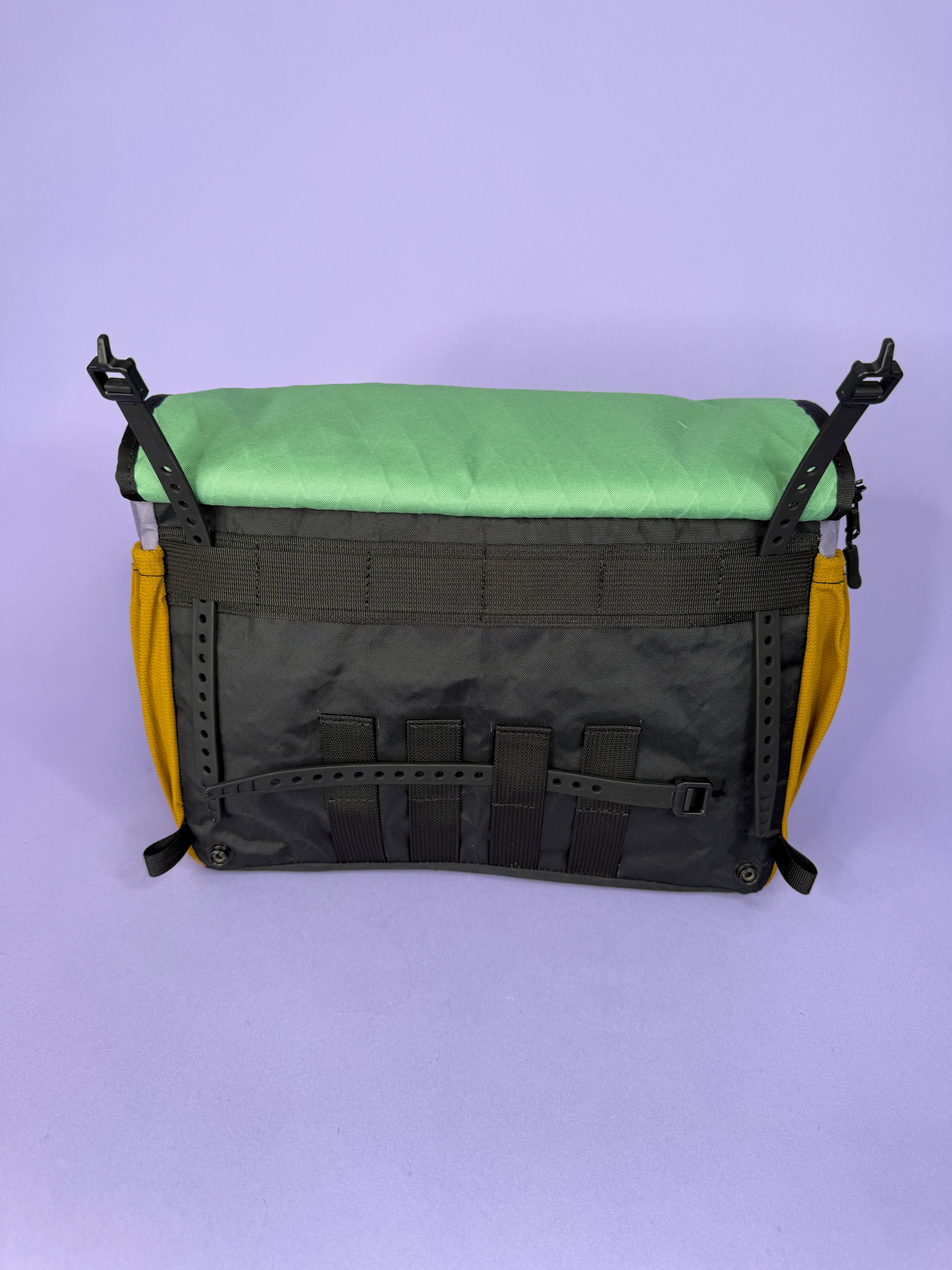 Green/Purple Backpack Pannier