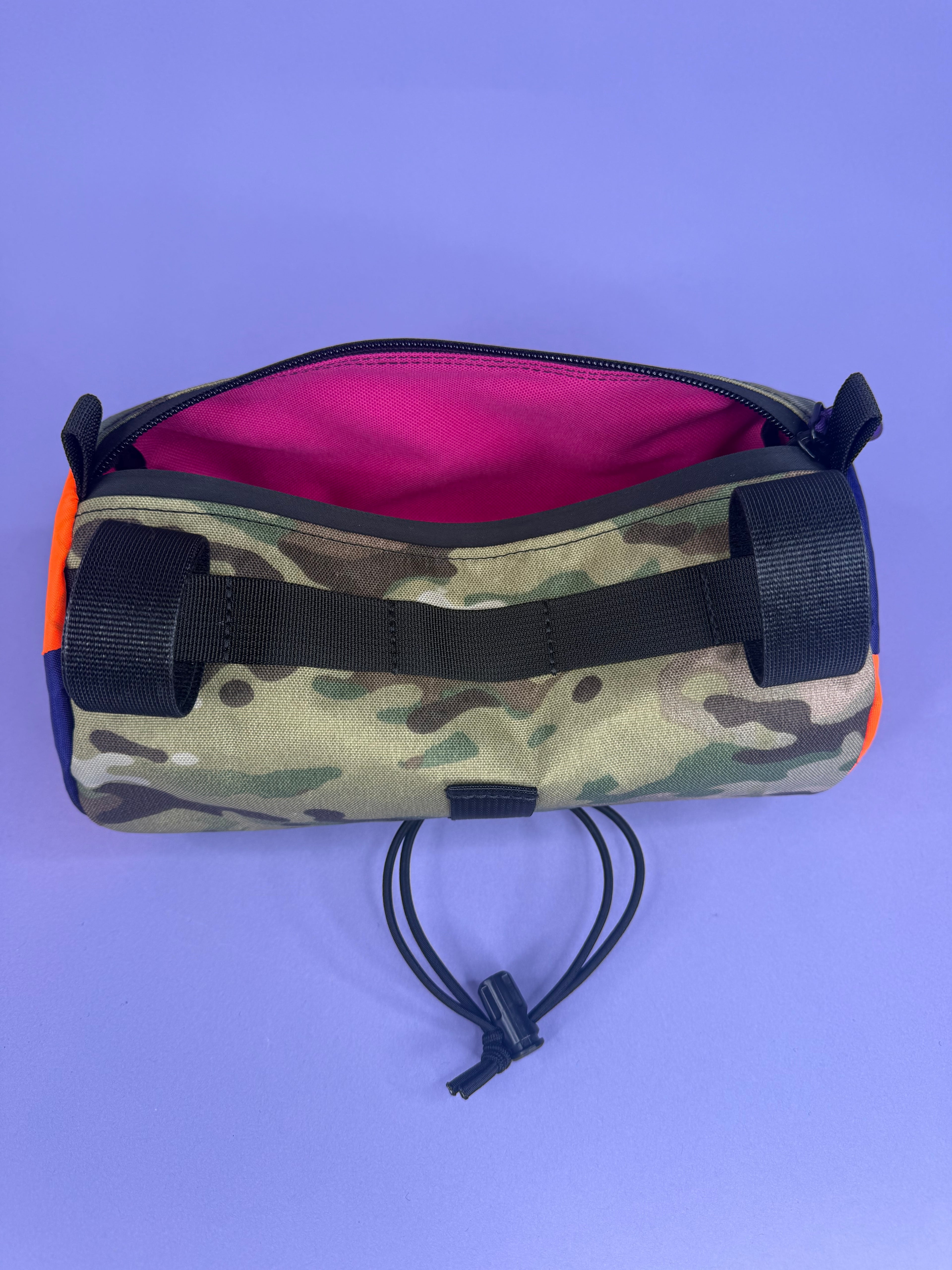 Camo Patchwork 10" Handlebar Burrito