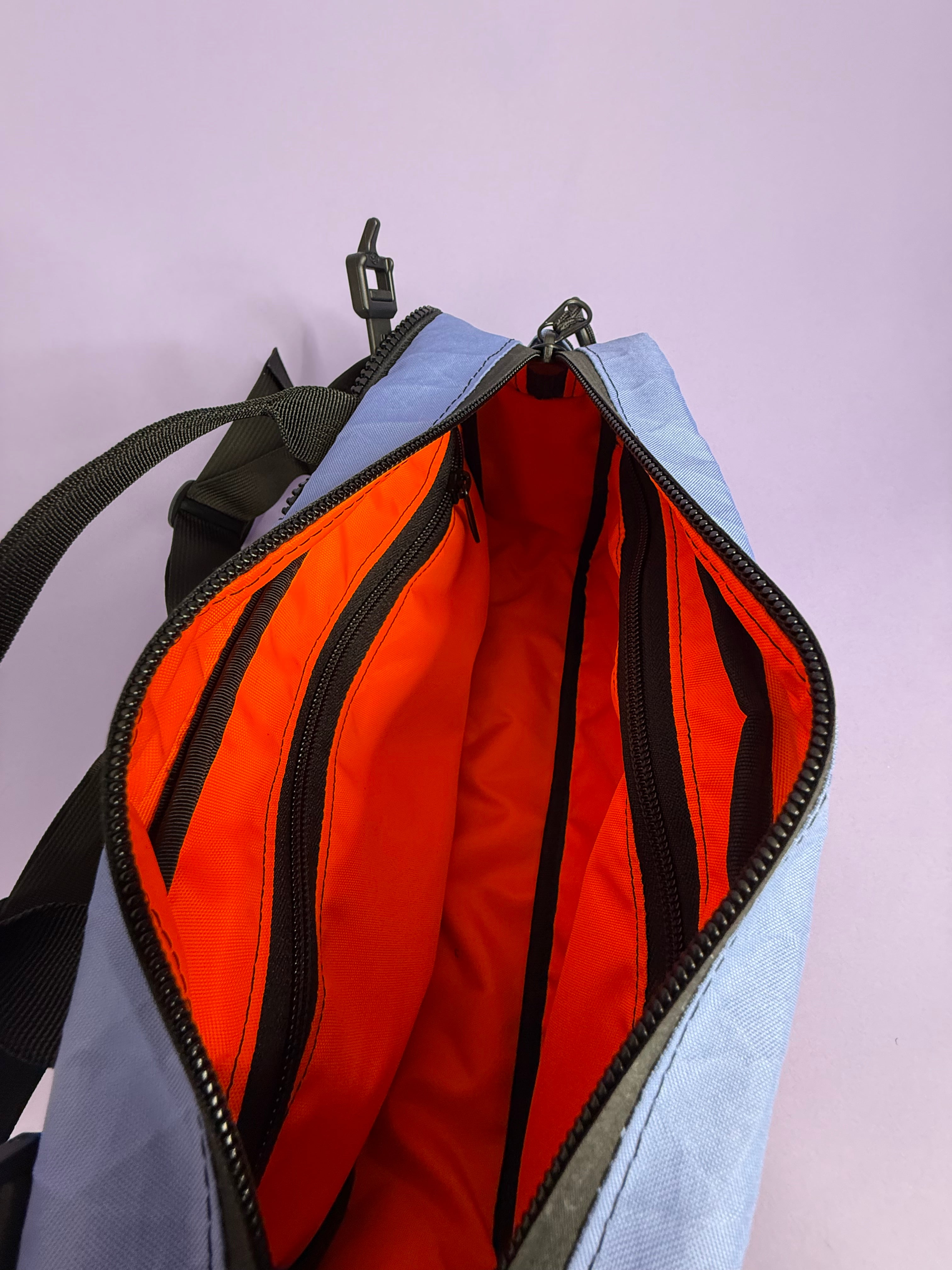 Coral/Goldenrod Backpack Pannier