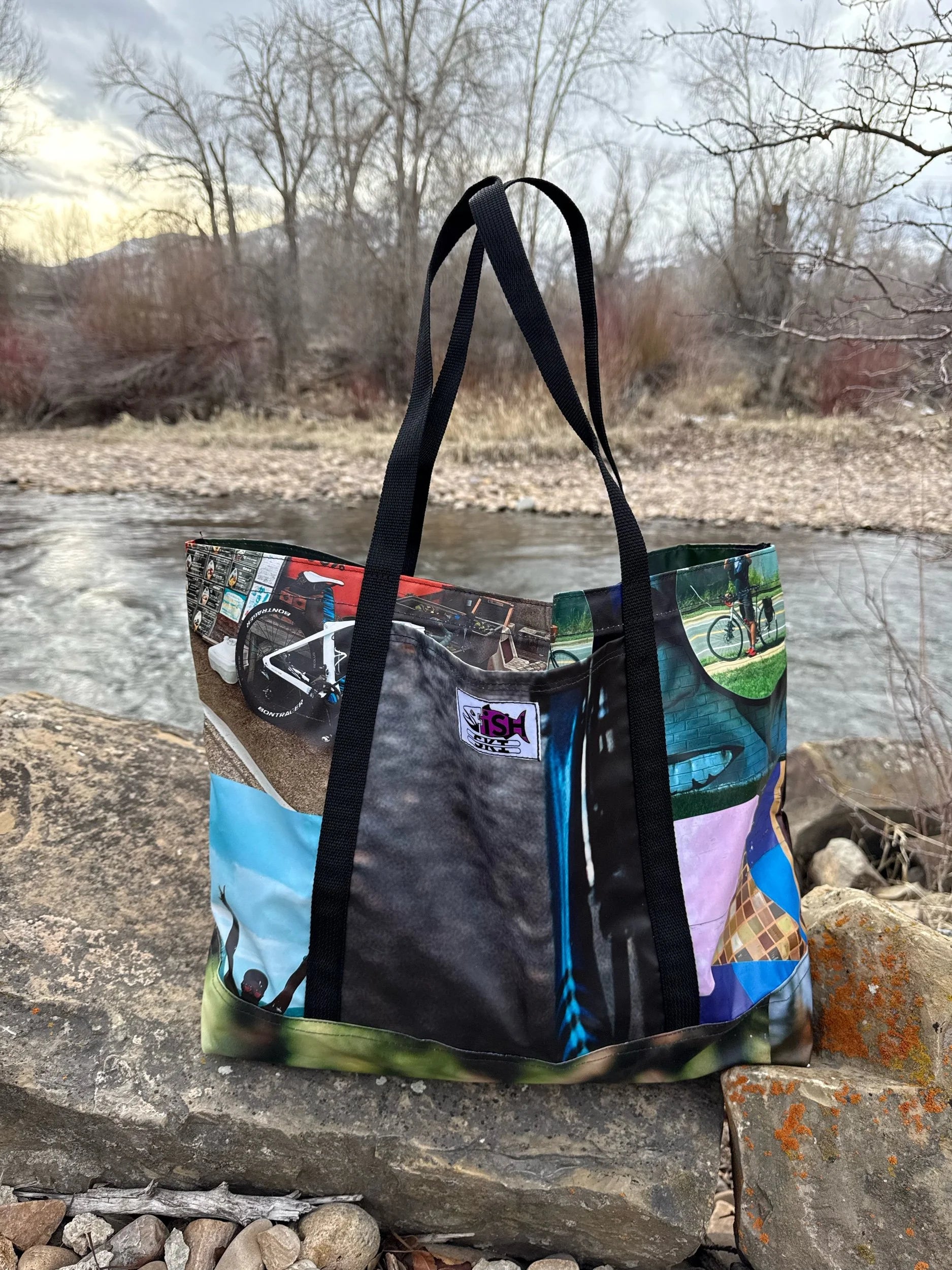 Upcycled Grocery Totes