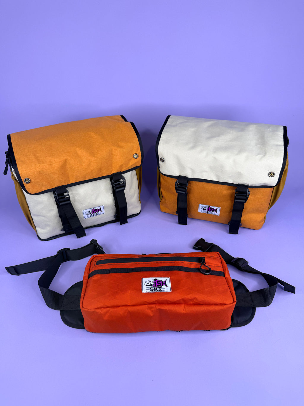 Marigold/Tan Backpack Pannier