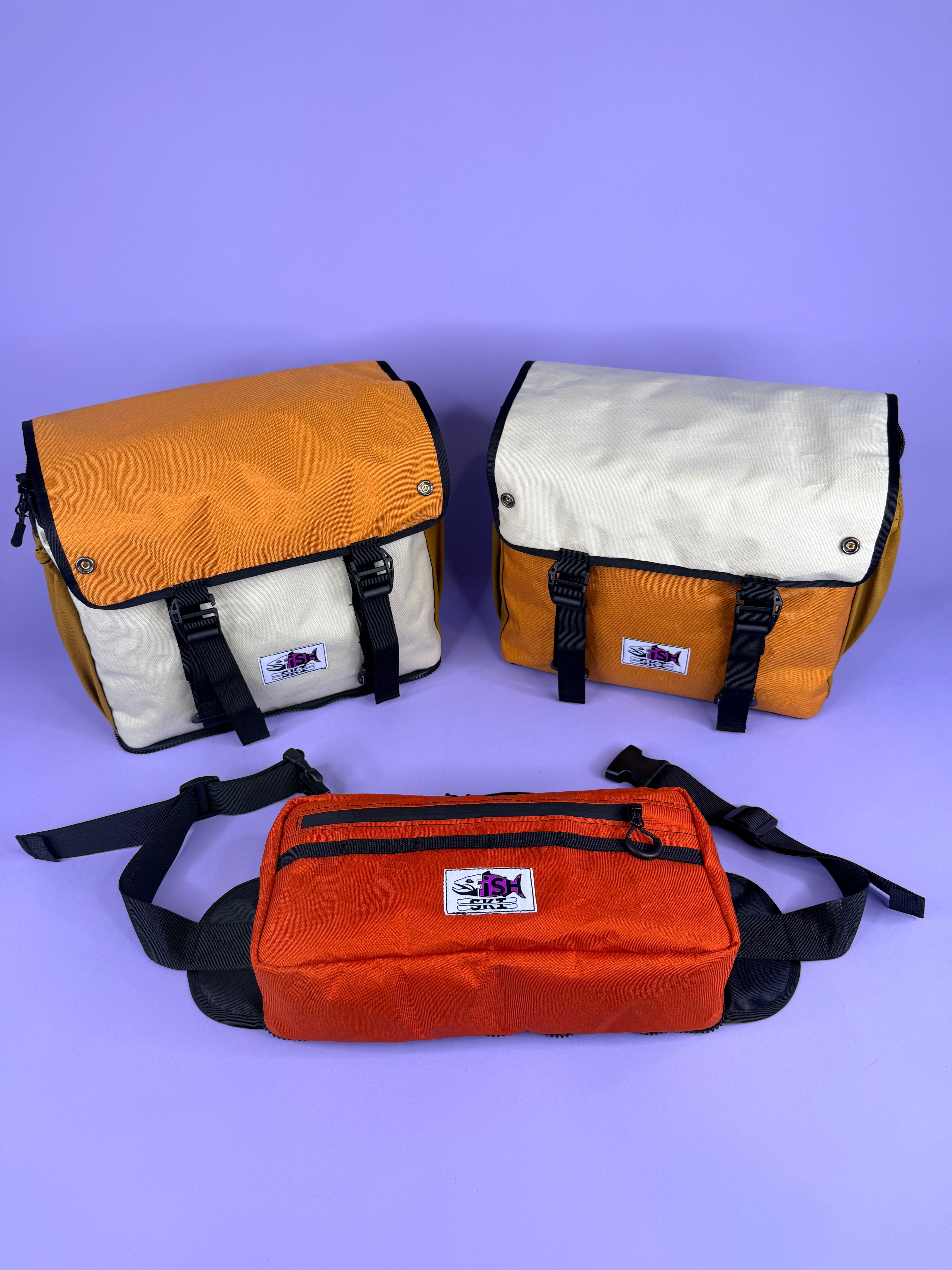 Marigold/Tan Backpack Pannier