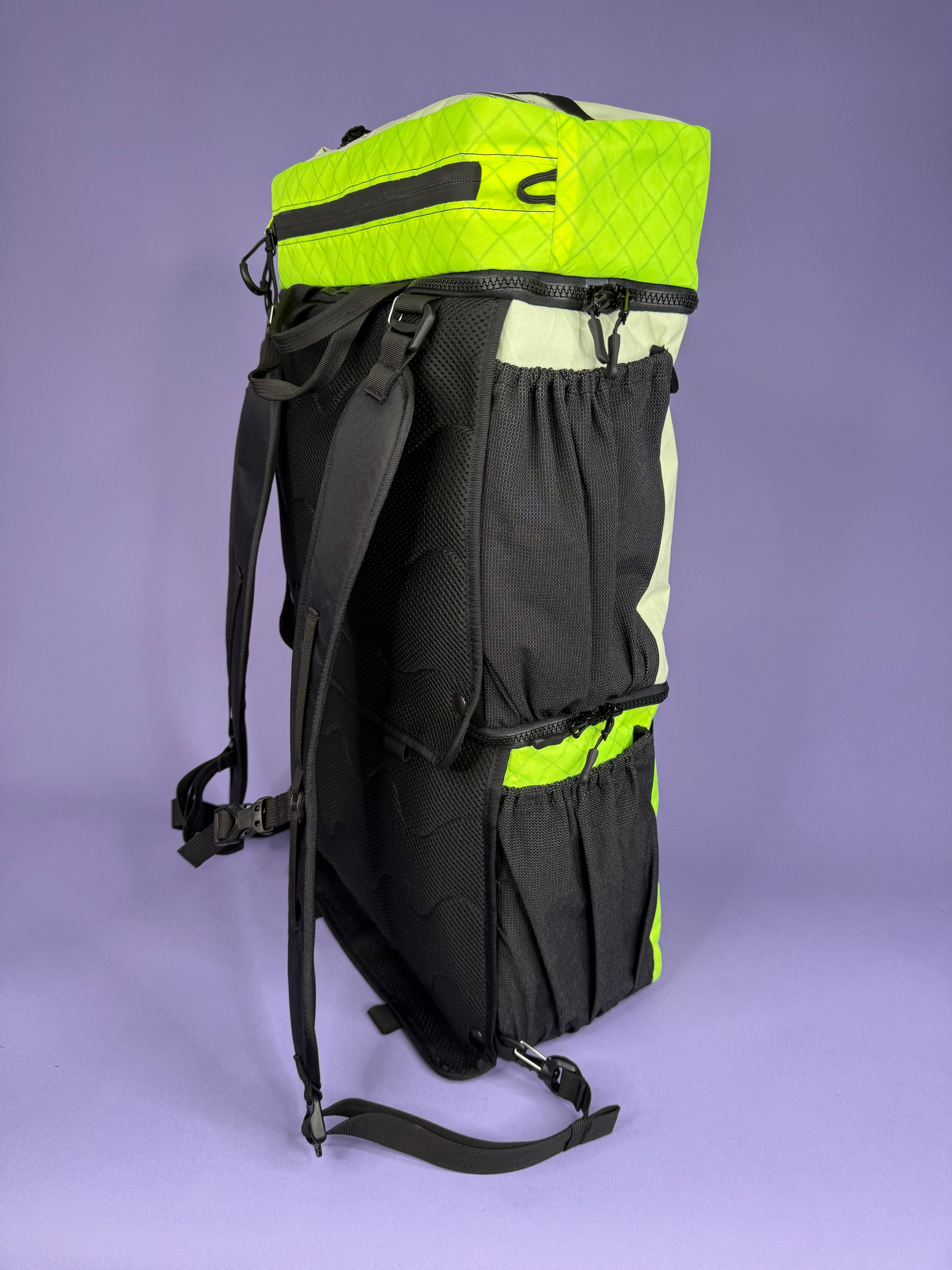 Seafoam/High-Vis Backpack Pannier