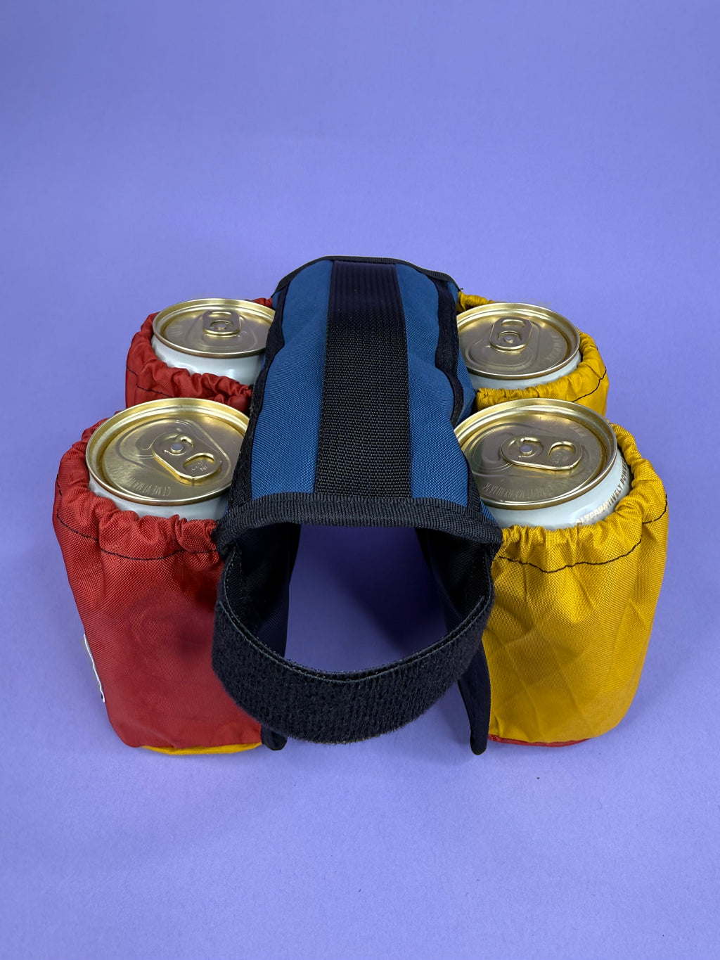 Brick/Goldenrod 4-Pack Beverage Carrier