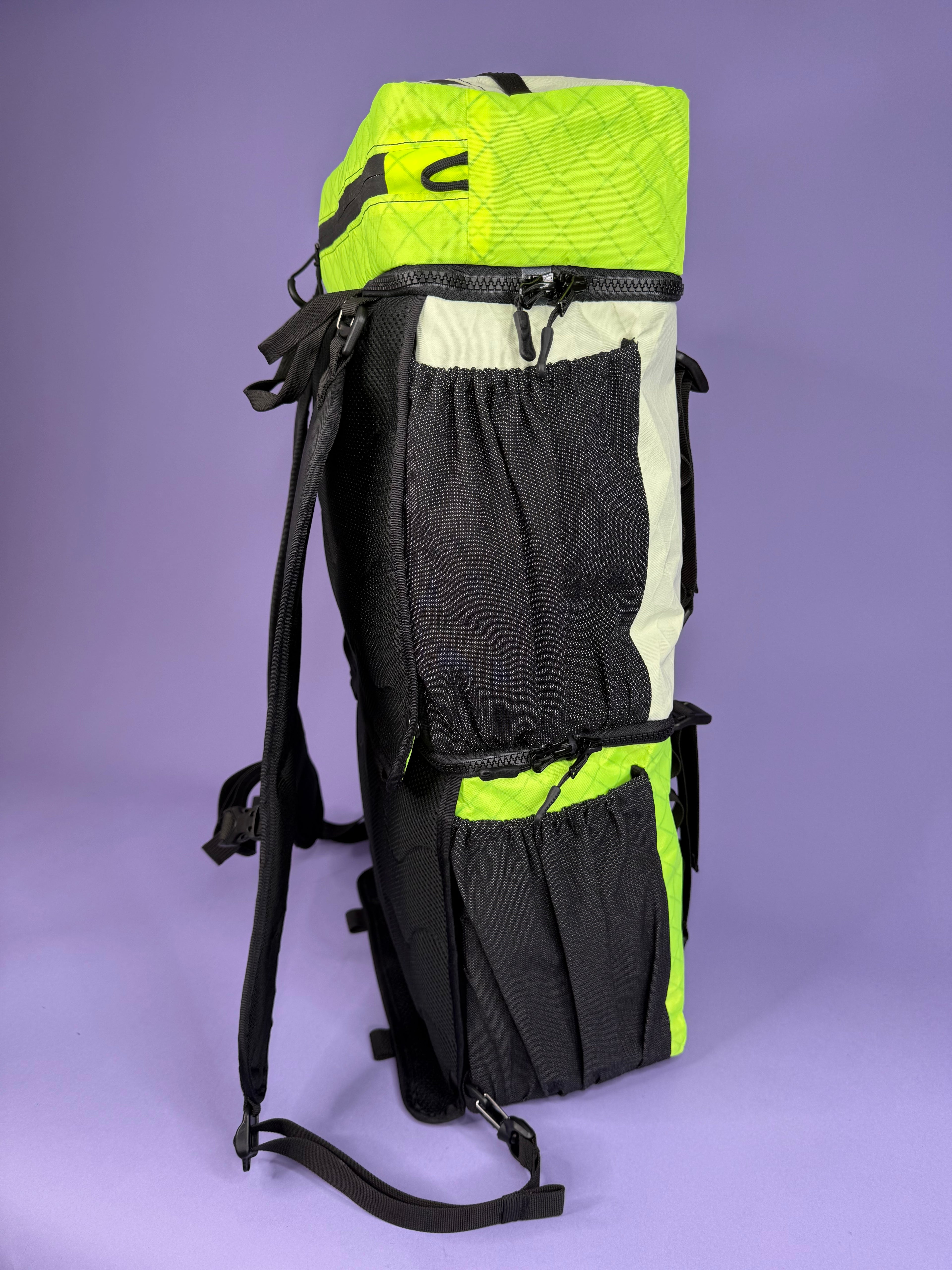 Seafoam/High-Vis Backpack Pannier