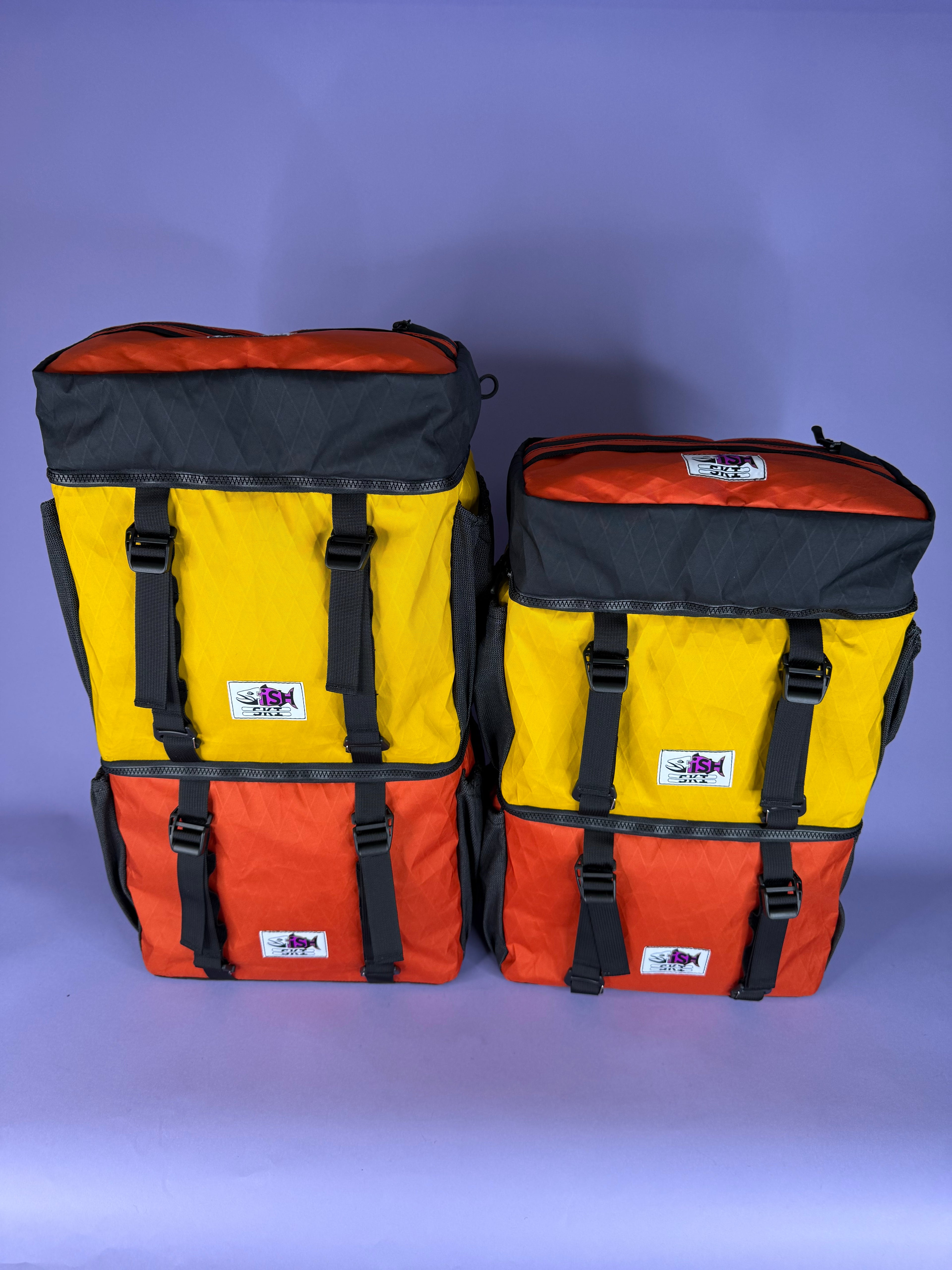 Goldenrod/Cayenne Backpack Pannier