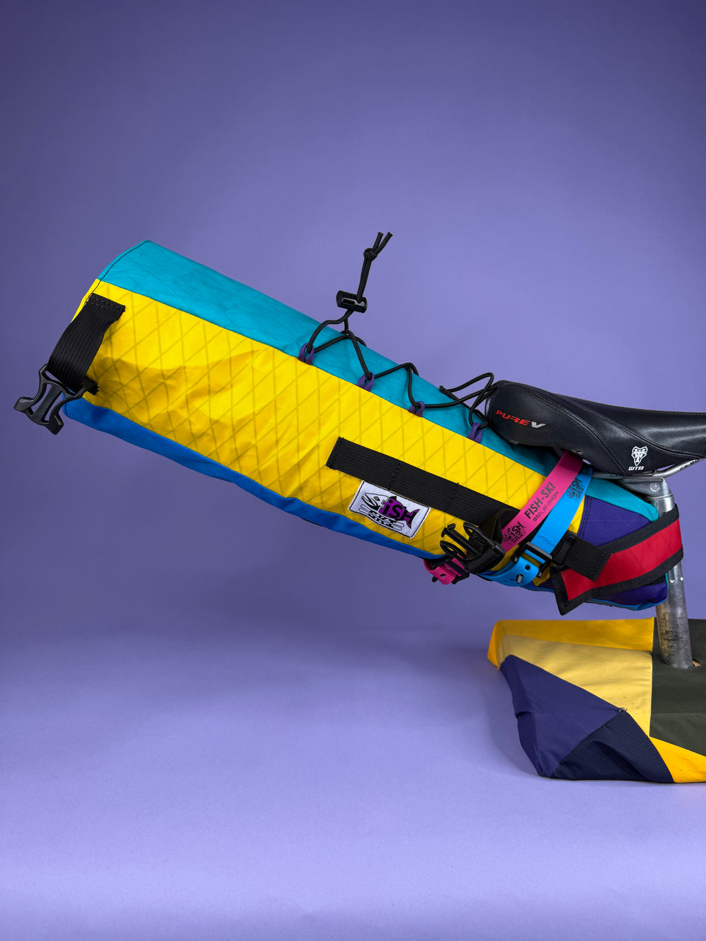 Yellow/Blue Saddlebag