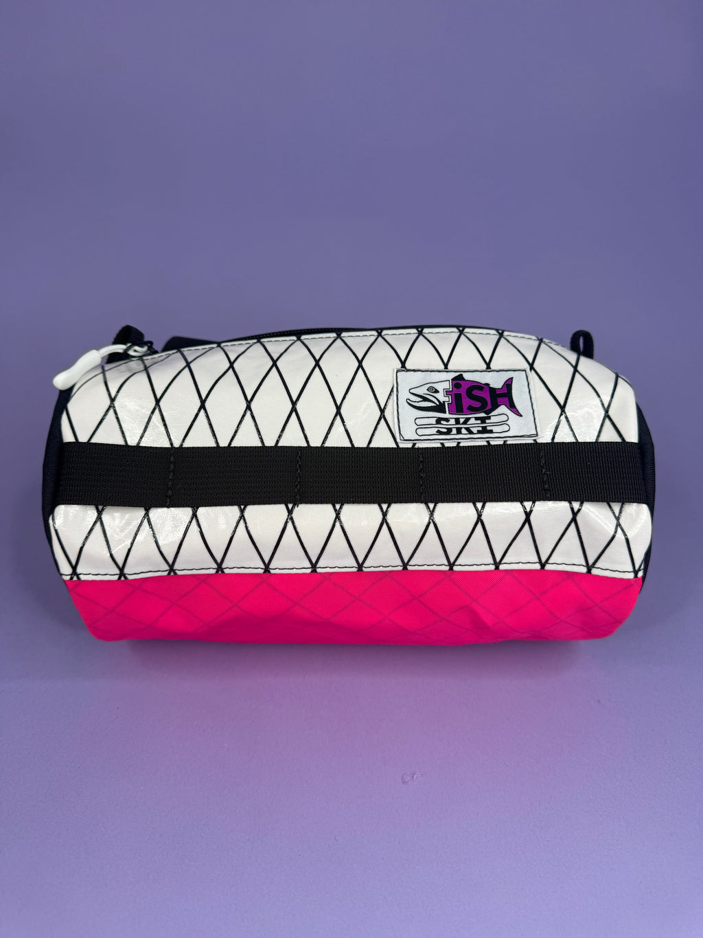 Pink/Black Patchwork 10" Handlebar Burrito