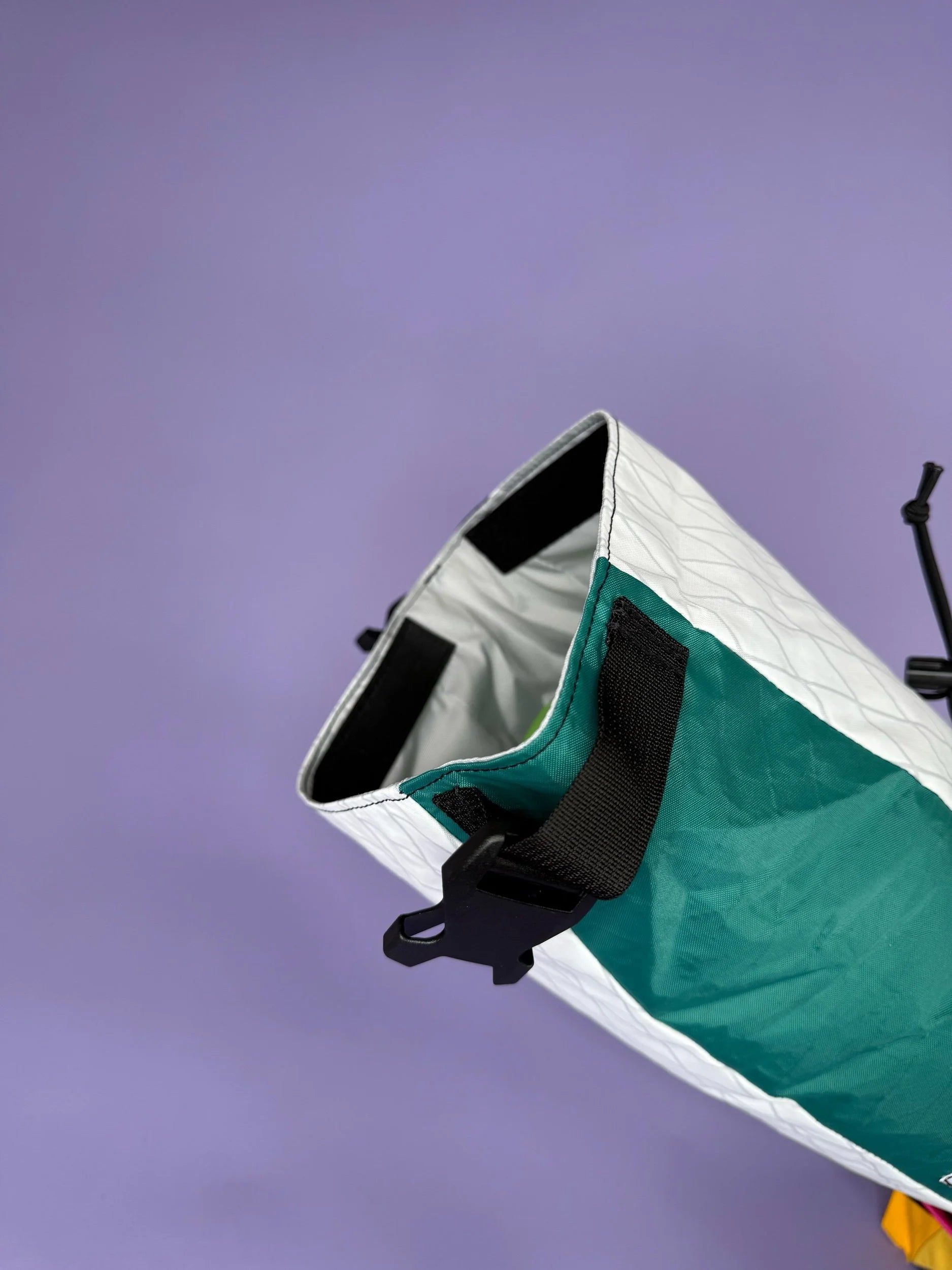 Green/White Saddlebag