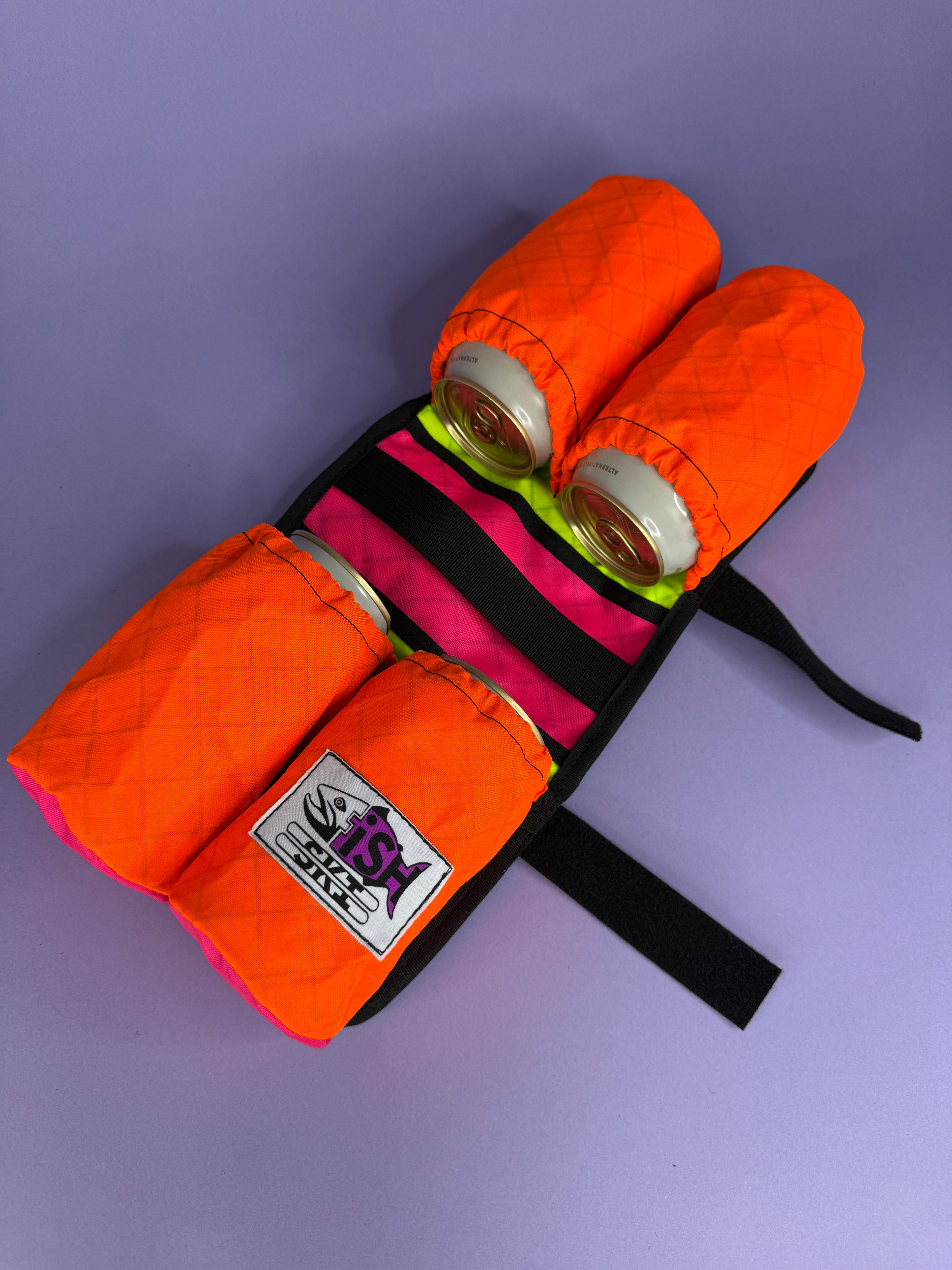 ORANGE 4-Pack Beverage Carrier