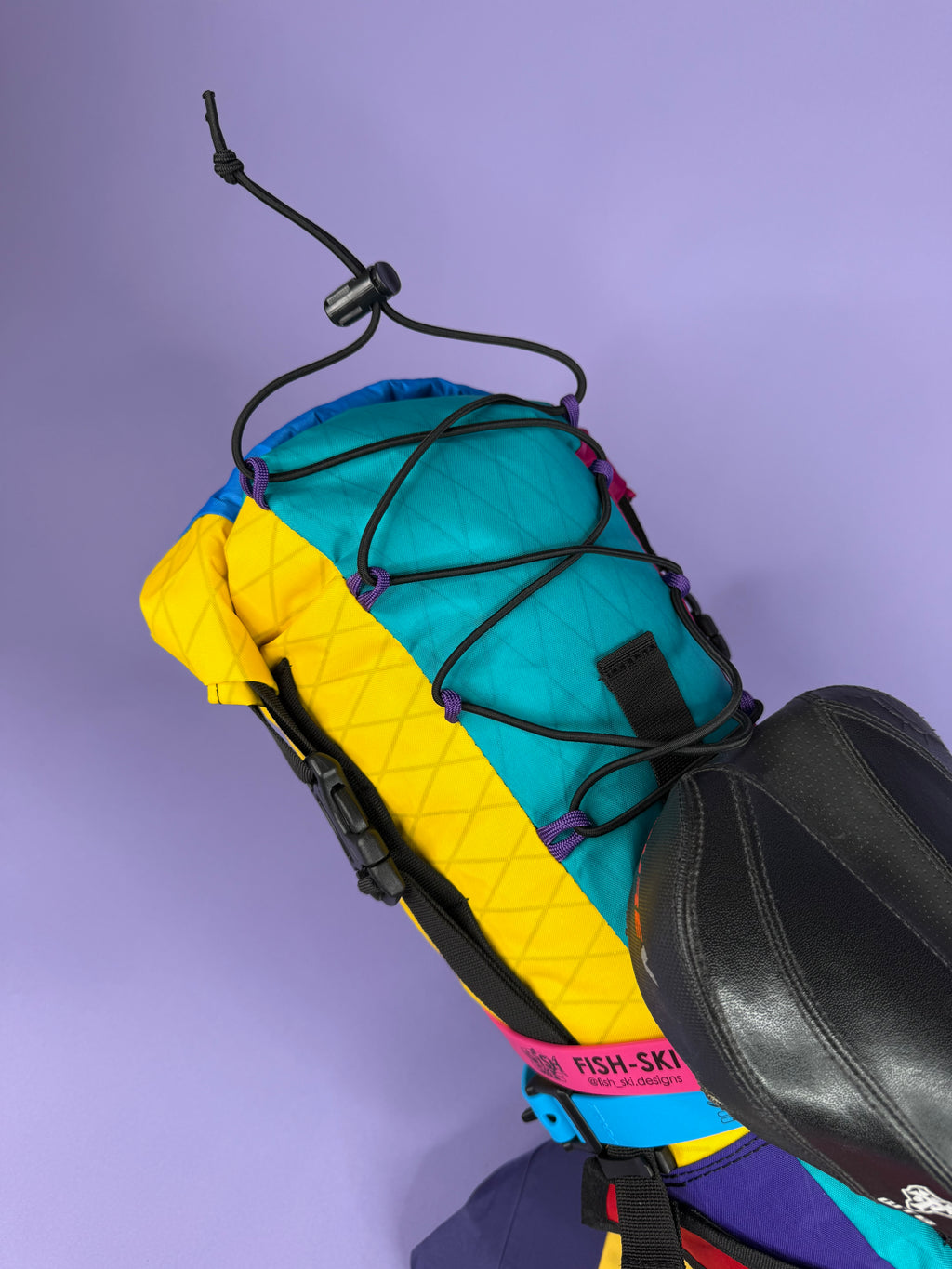 Yellow/Blue Saddlebag